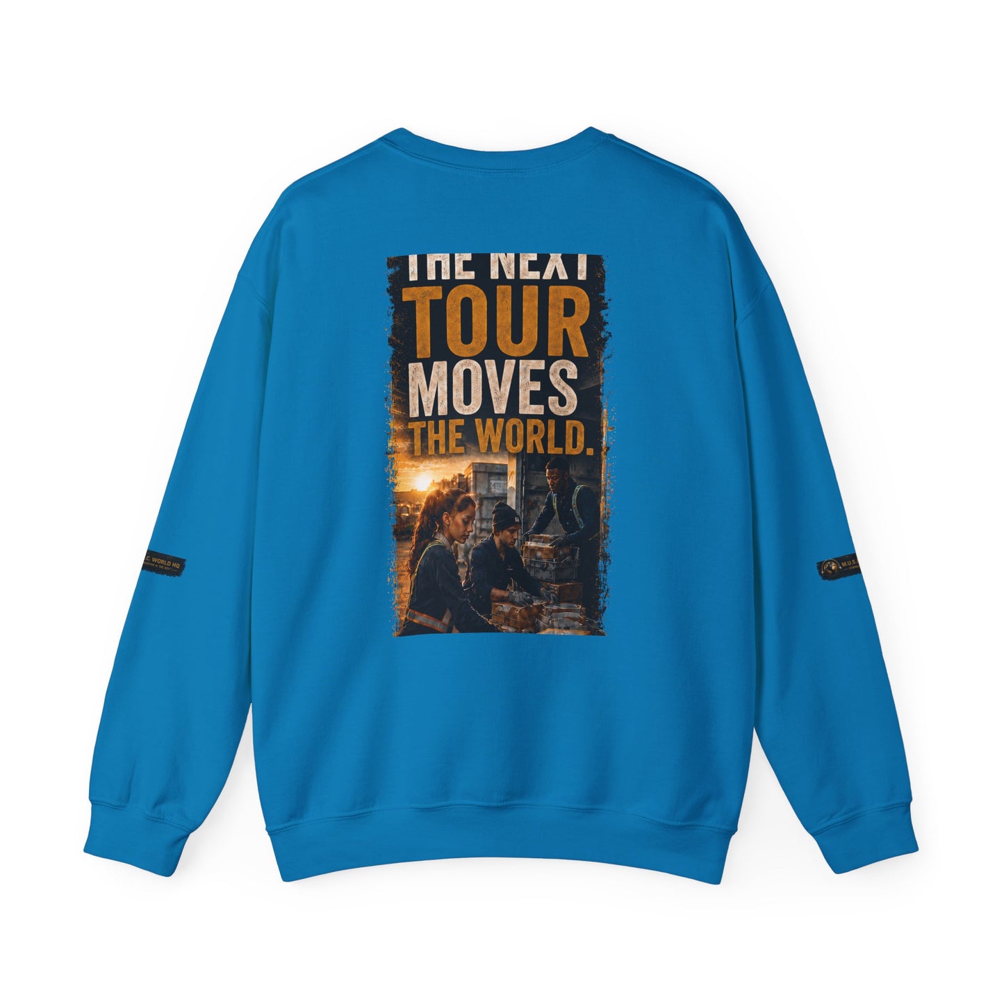 Postal Music — The Next Tour Core Crewneck Sweatshirt — Color Group 3 of 3