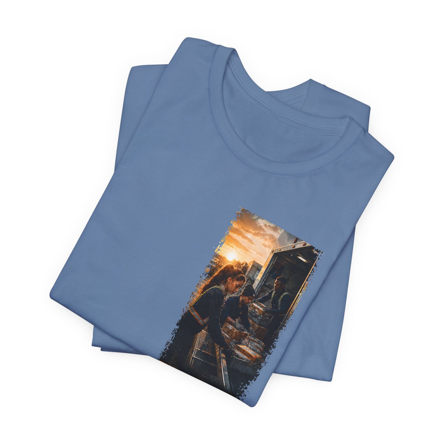 Postal Music — The Next Tour Premium Unisex T-Shirt — Color Group 7 of 11