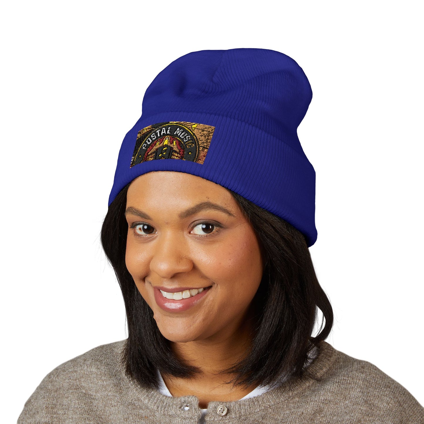 Postal Music - We Set the Stage - Classic Cuffed Knit Beanie