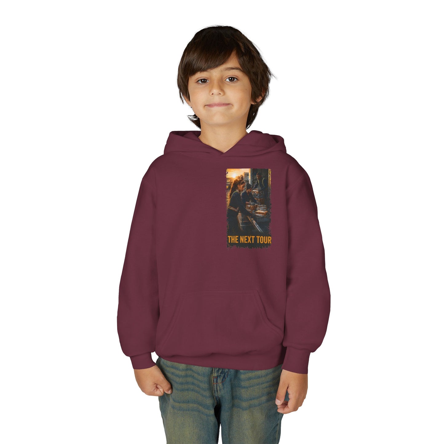 Postal Music — The Next Tour Youth Hoodie