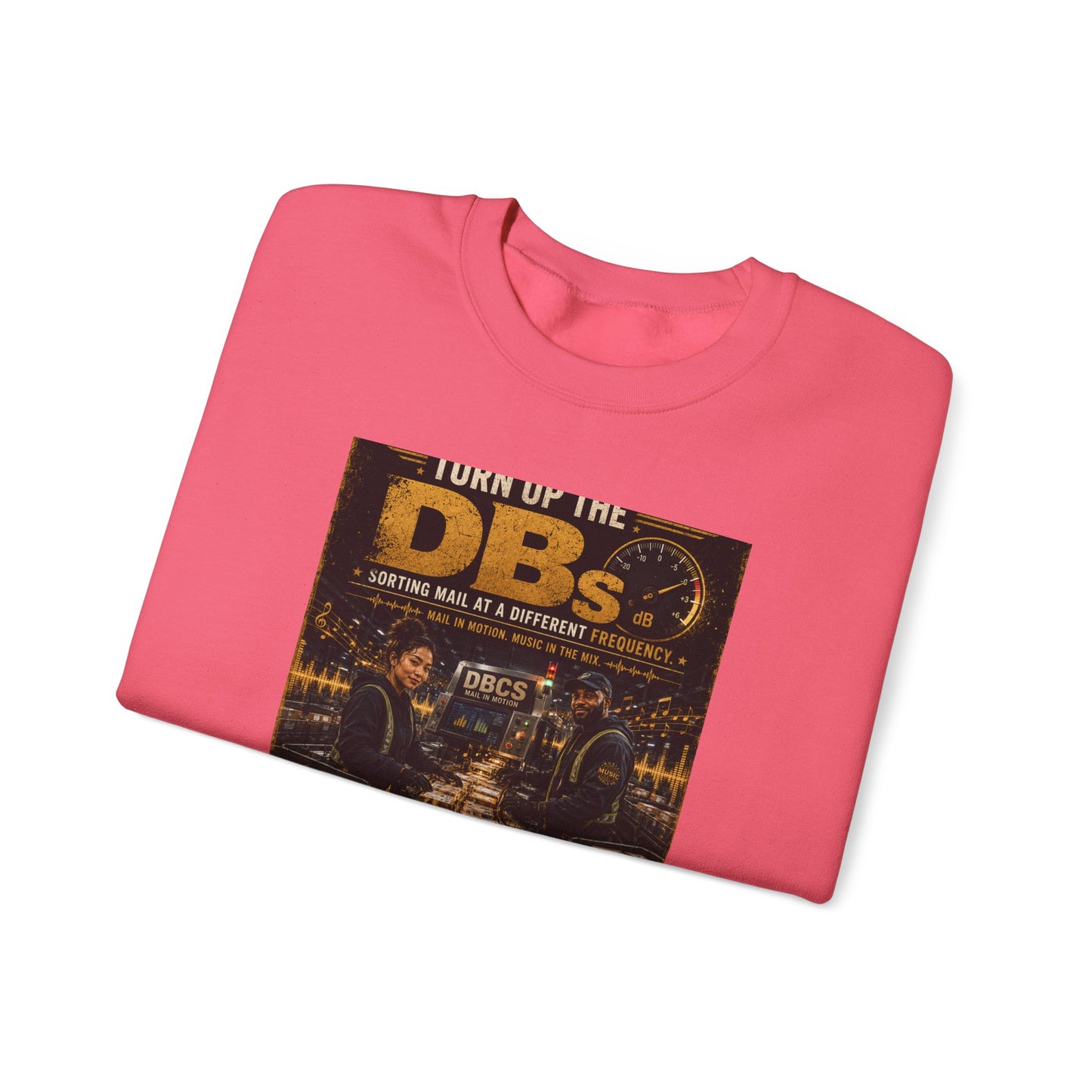 Turn Up the DBs — Men's Crewneck Sweatshirt (Jogger Set Top)