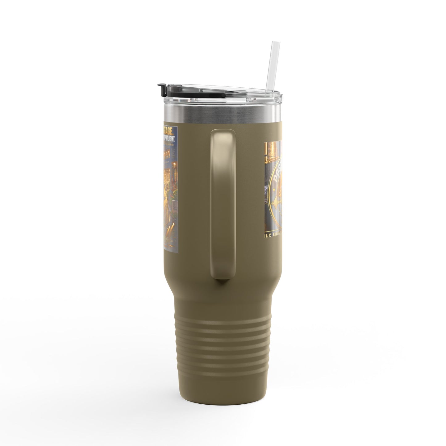 Postal Music - We Set the Stage - Insulated Travel Mug 40oz
