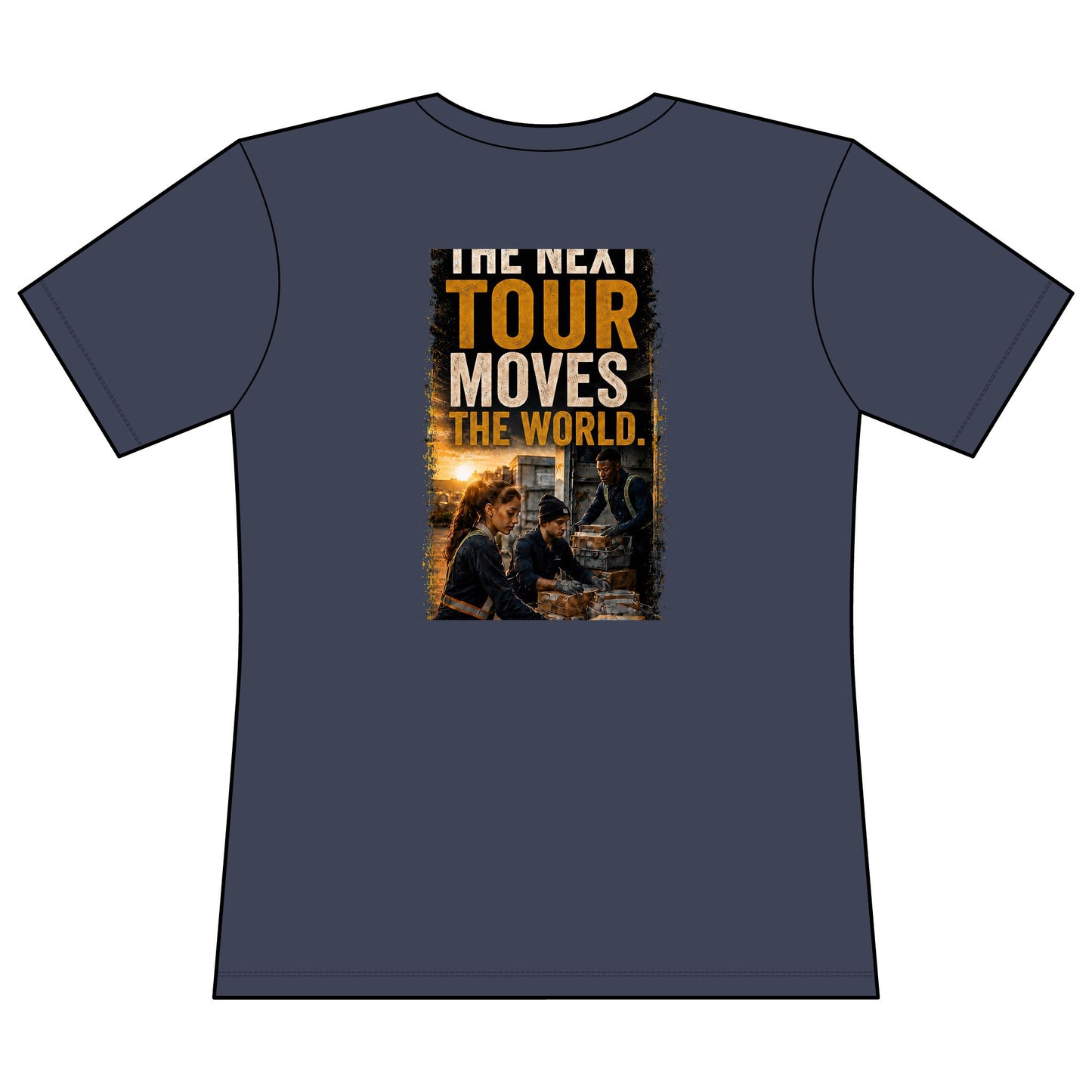 Postal Music — The Next Tour Women's Relaxed T-Shirt