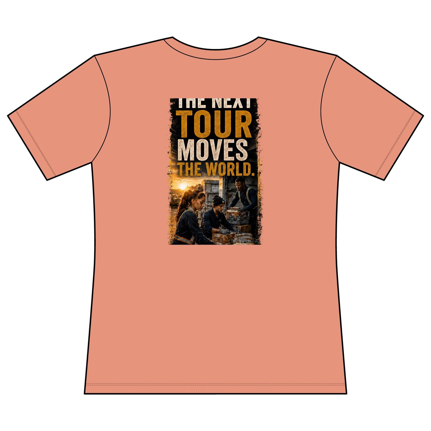 Postal Music — The Next Tour Women's Relaxed T-Shirt