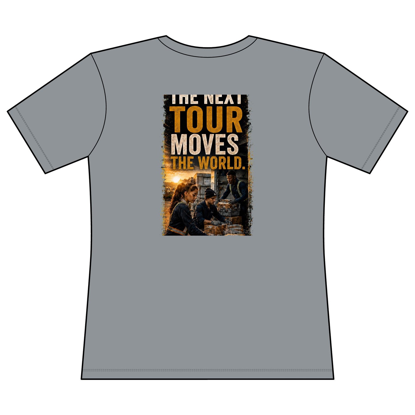 Postal Music — The Next Tour Women's Relaxed T-Shirt