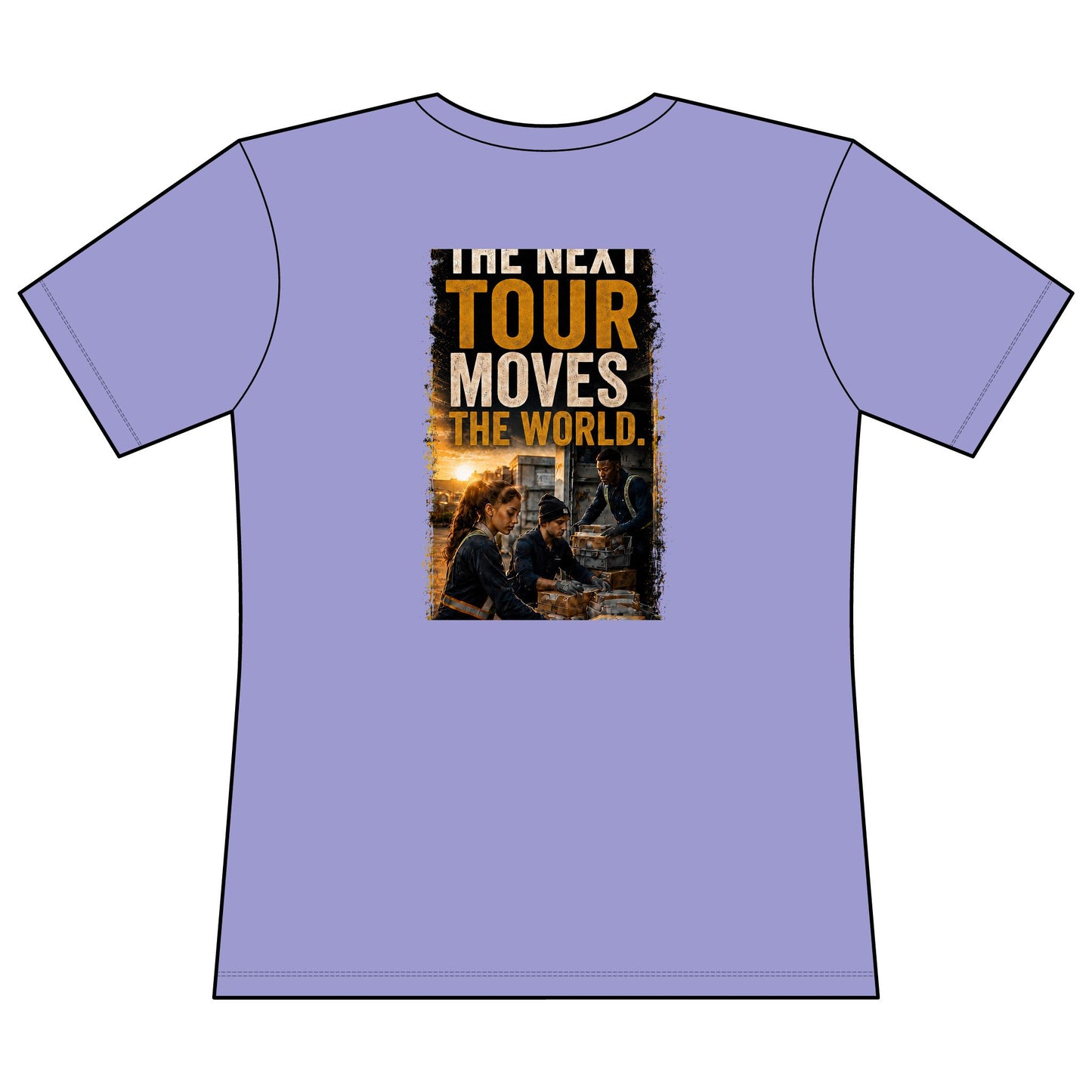 Postal Music — The Next Tour Women's Relaxed T-Shirt