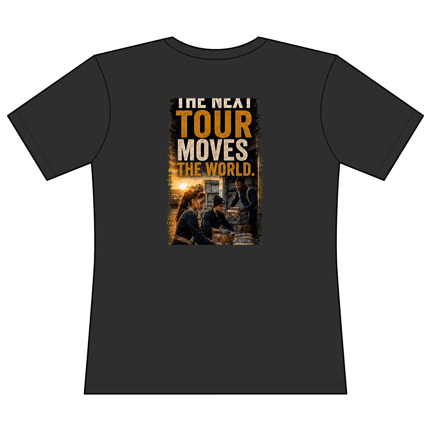 Postal Music — The Next Tour Women's Relaxed T-Shirt