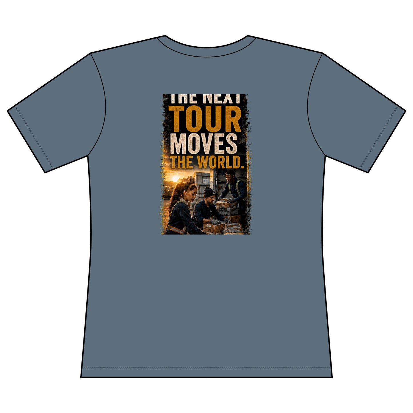 Postal Music — The Next Tour Women's Relaxed T-Shirt