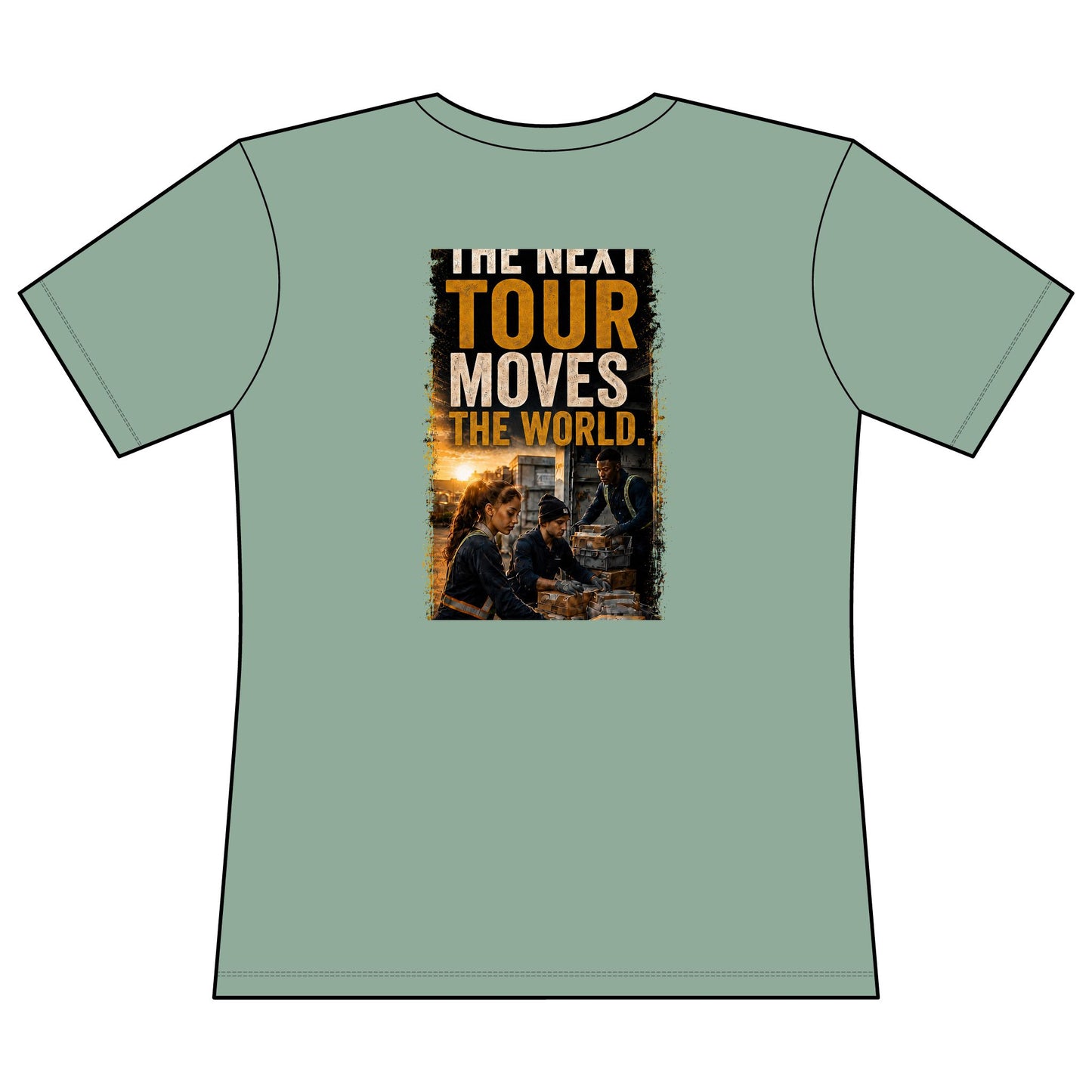 Postal Music — The Next Tour Women's Relaxed T-Shirt