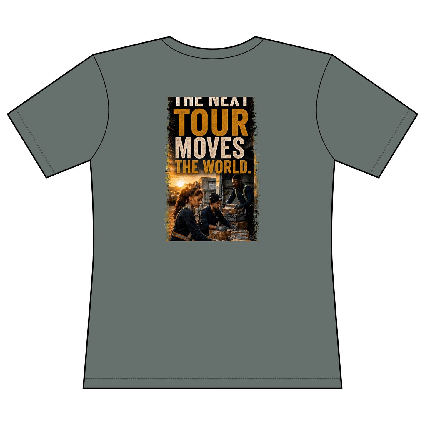 Postal Music — The Next Tour Women's Relaxed T-Shirt