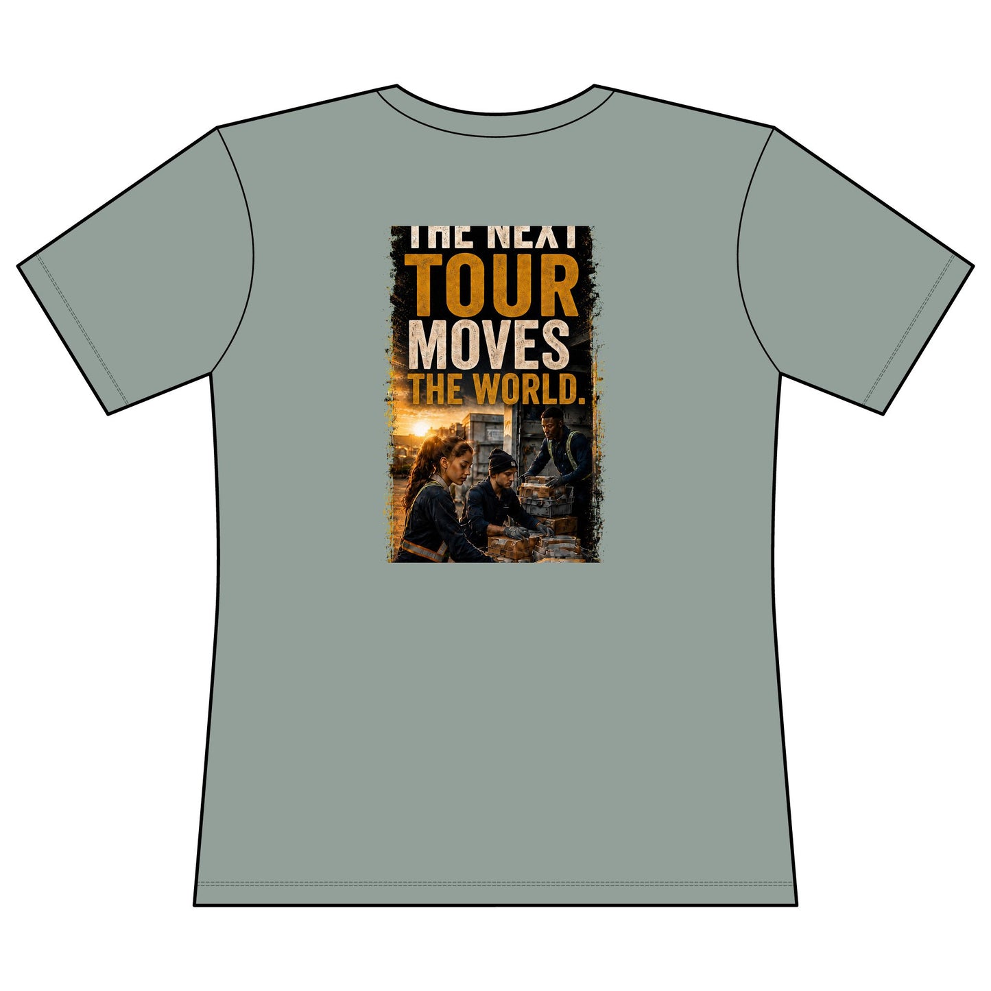 Postal Music — The Next Tour Women's Relaxed T-Shirt