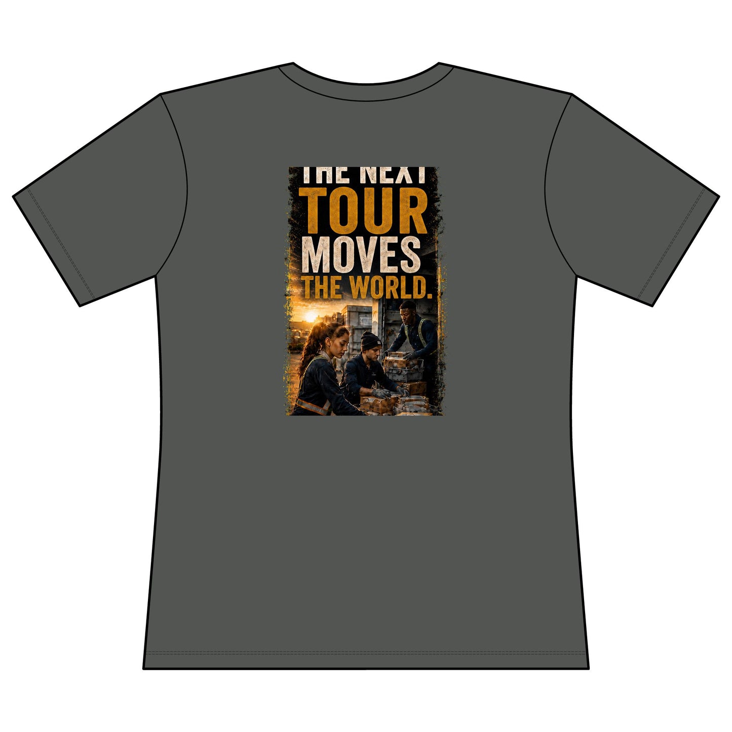 Postal Music — The Next Tour Women's Relaxed T-Shirt