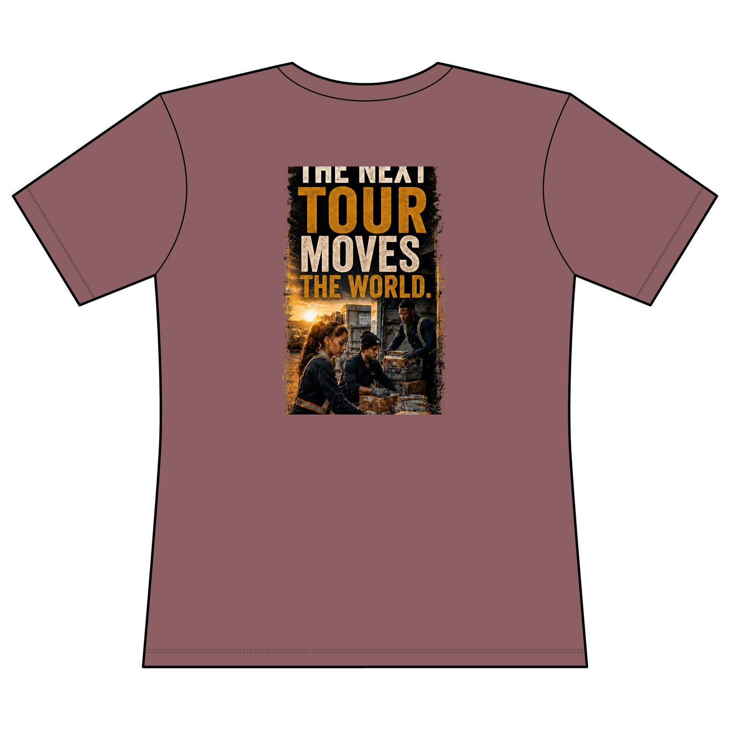Postal Music — The Next Tour Women's Relaxed T-Shirt