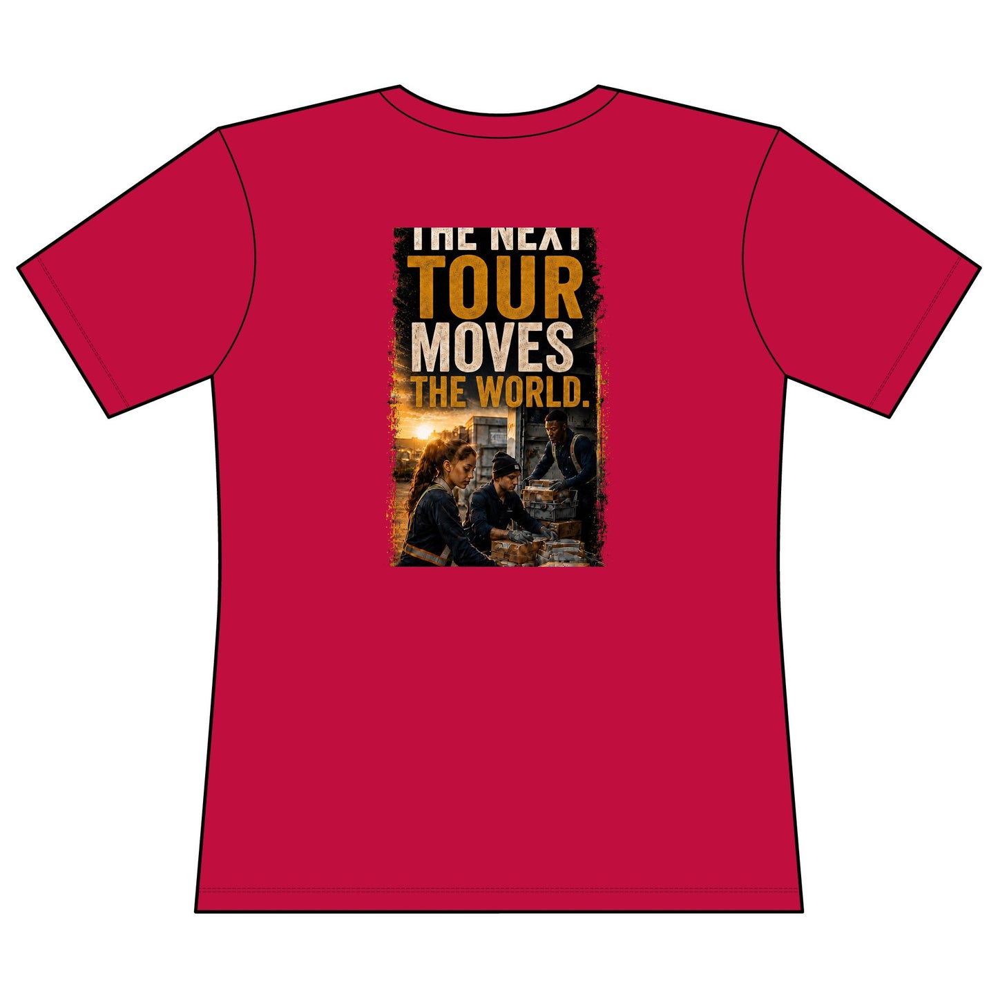 Postal Music — The Next Tour Women's Relaxed T-Shirt