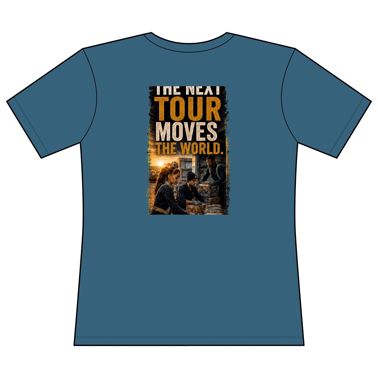 Postal Music — The Next Tour Women's Relaxed T-Shirt