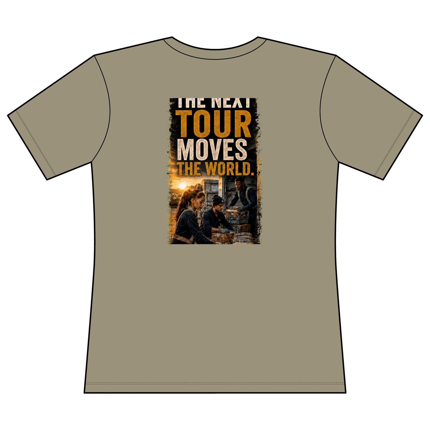 Postal Music — The Next Tour Women's Relaxed T-Shirt