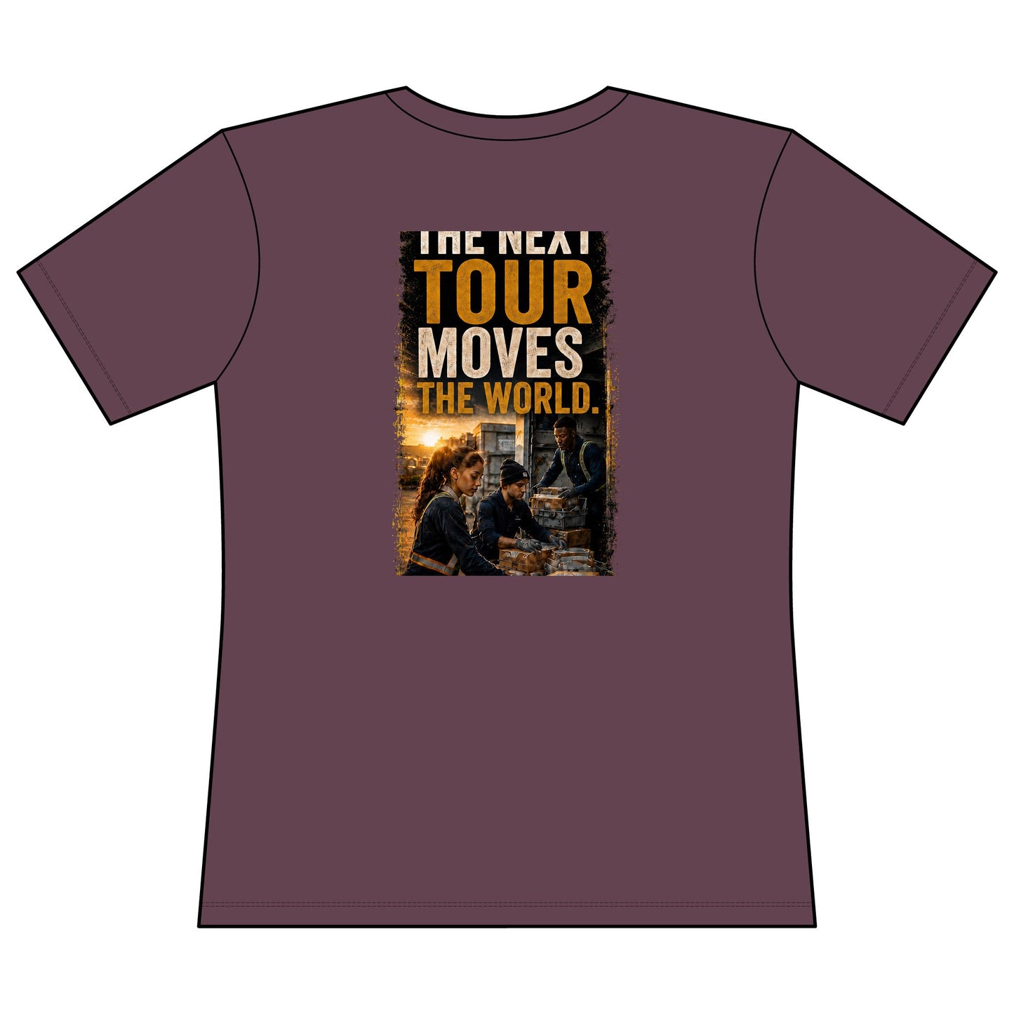 Postal Music — The Next Tour Women's Relaxed T-Shirt
