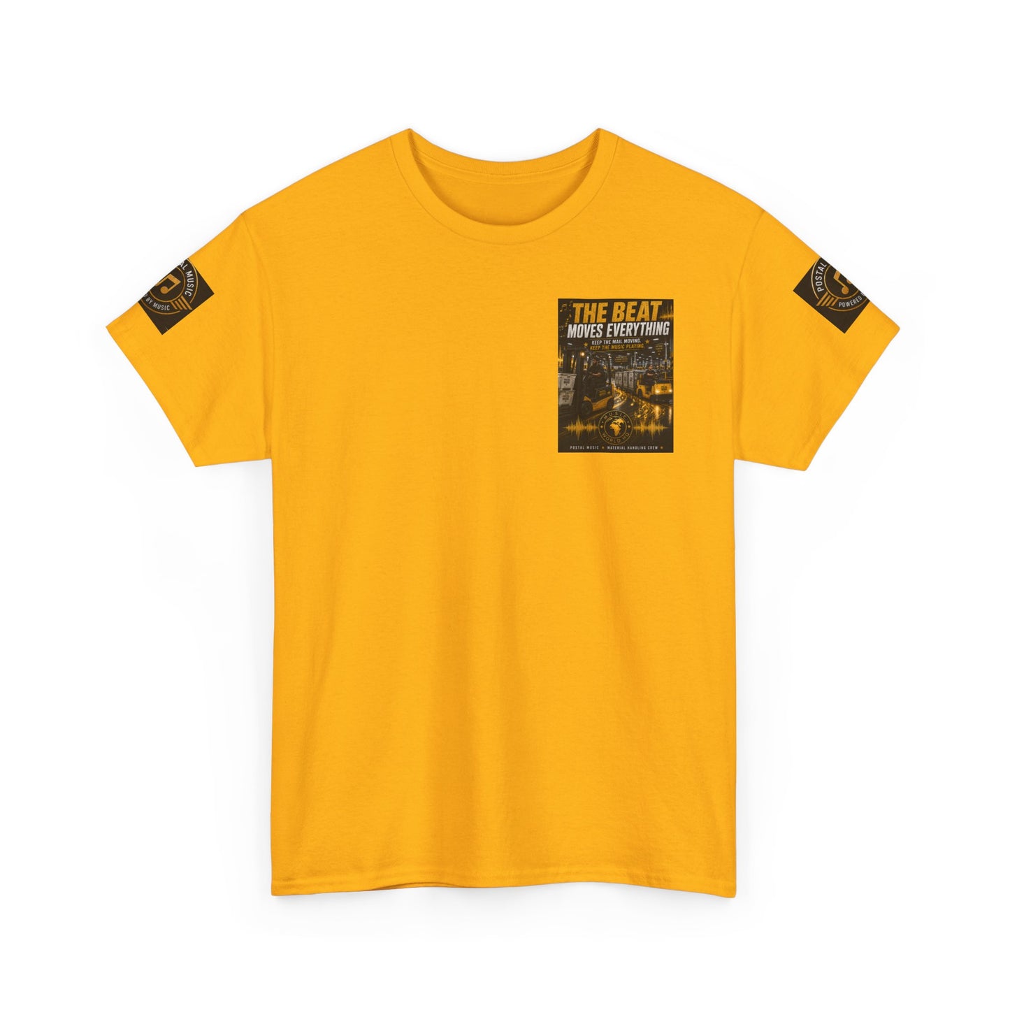 The Beat Moves Everything — Men's T-Shirt | Postal Music
