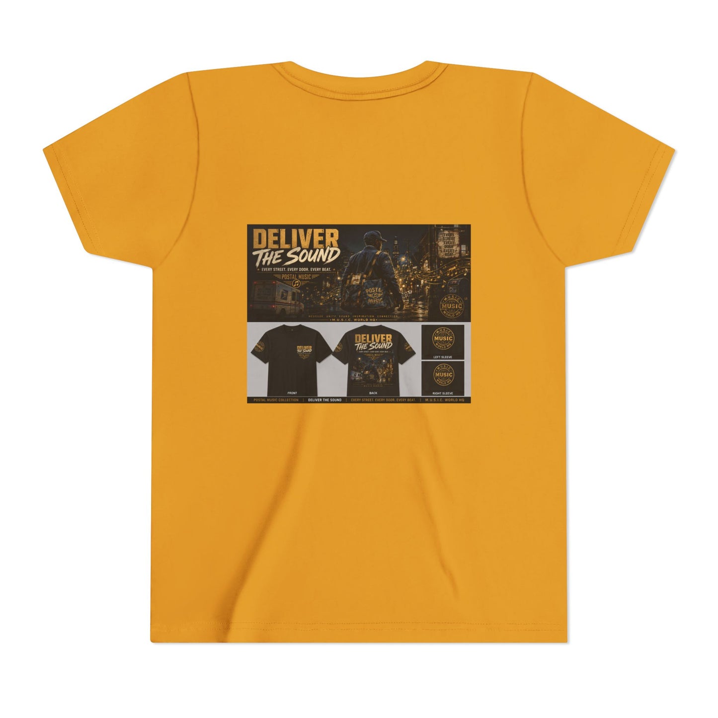 Postal Music — Deliver the Sound — Youth T-Shirt