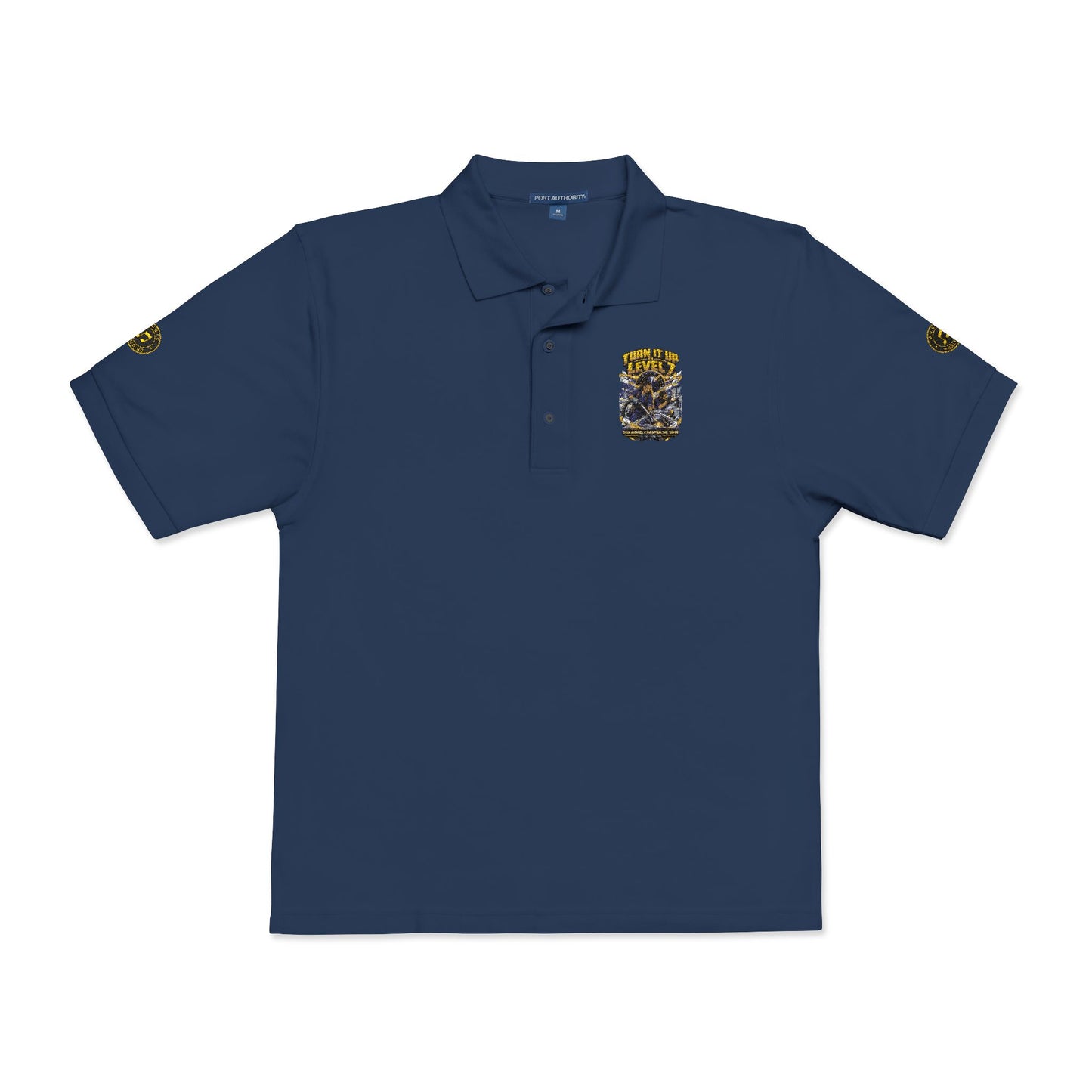 Postal Music - Turn It Up to Level 7 - Unisex Polo Shirt