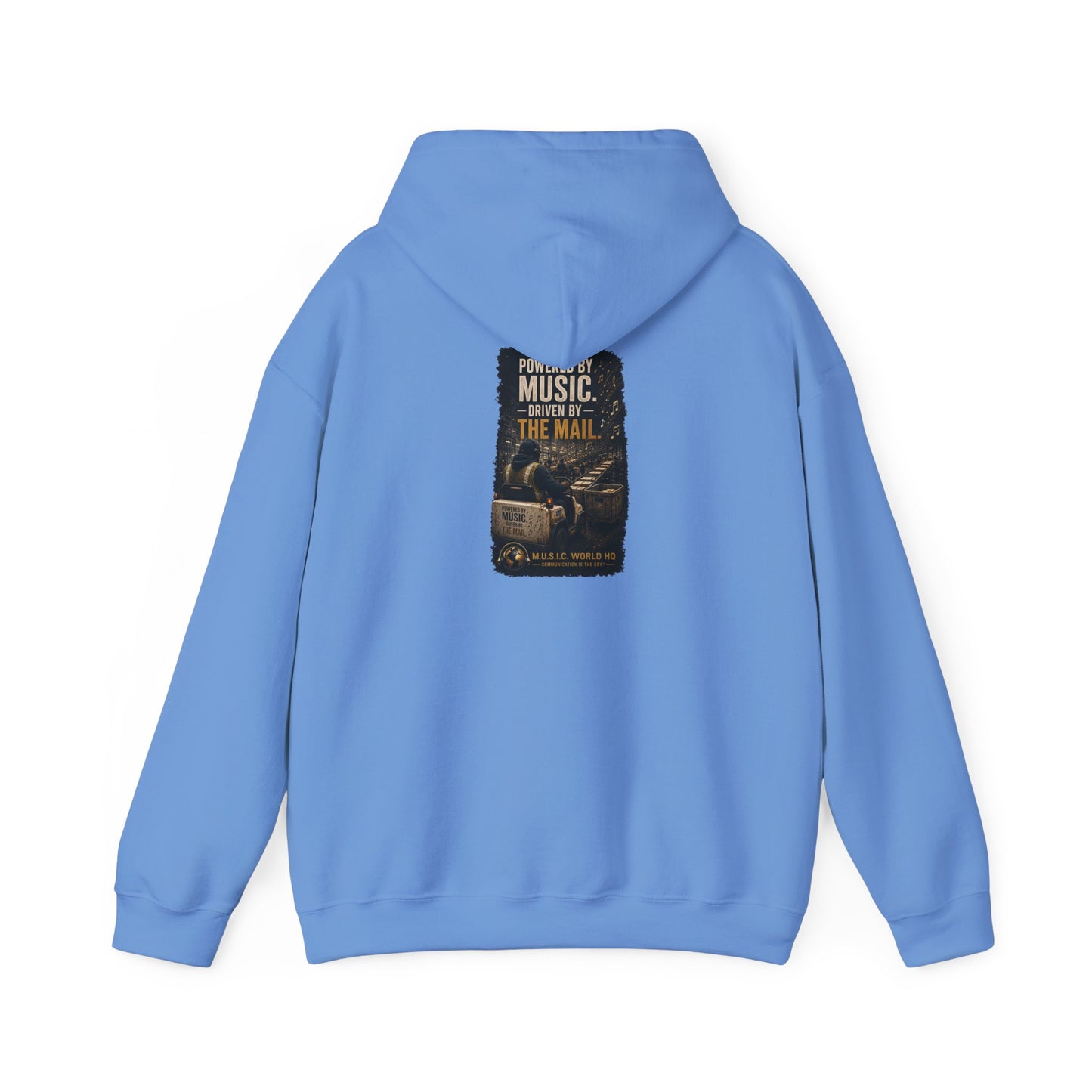 Postal Music - Powered by Music Hoodie - Colorways A2