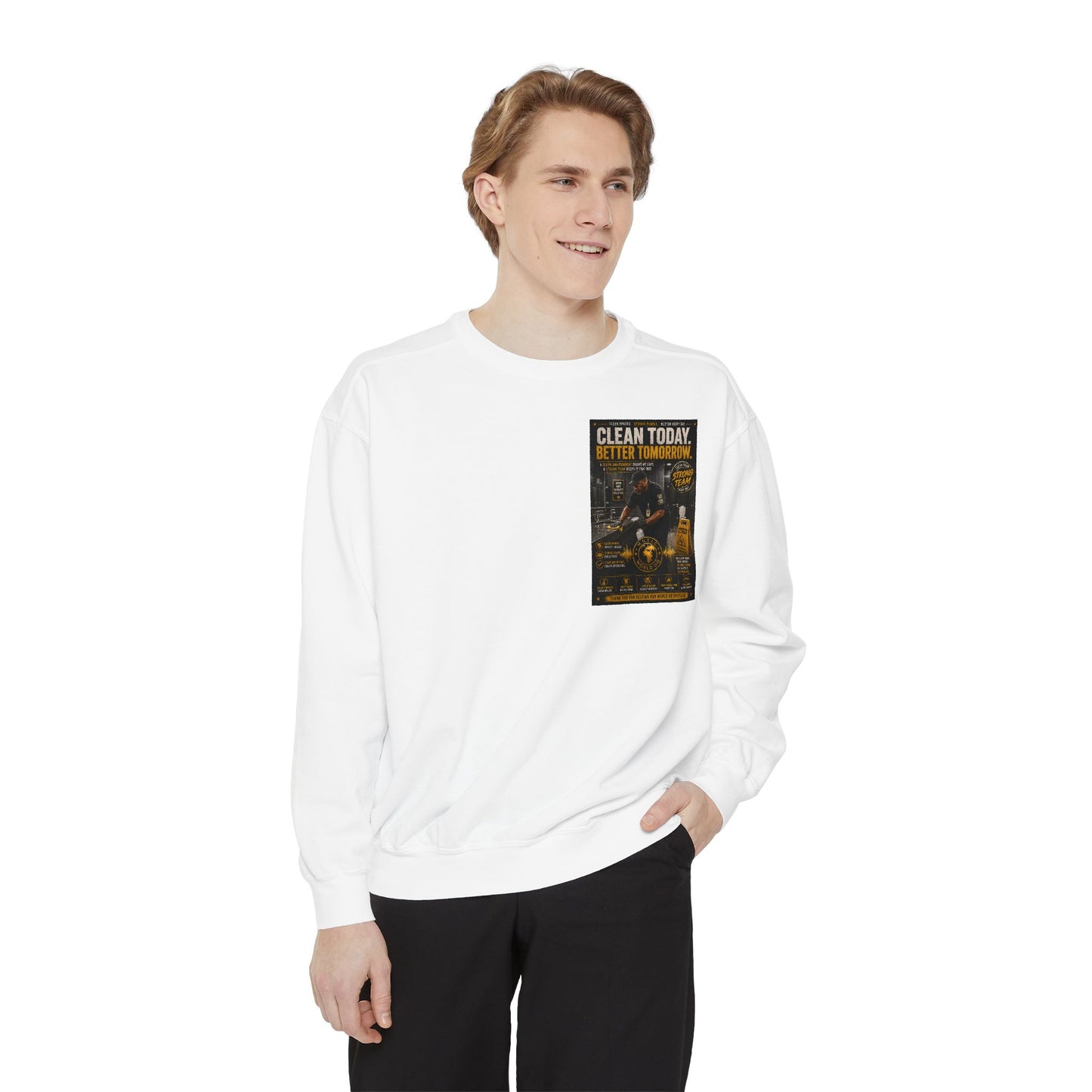 Unisex Garment-Dyed Sweatshirt