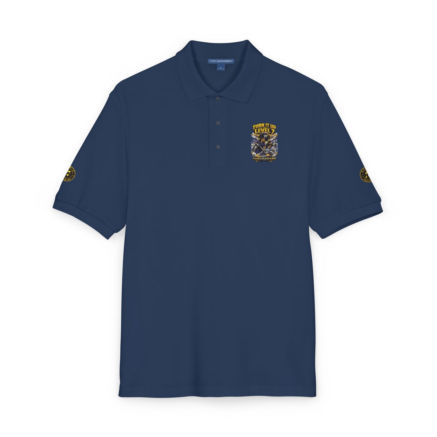 Postal Music - Turn It Up to Level 7 - Unisex Polo Shirt