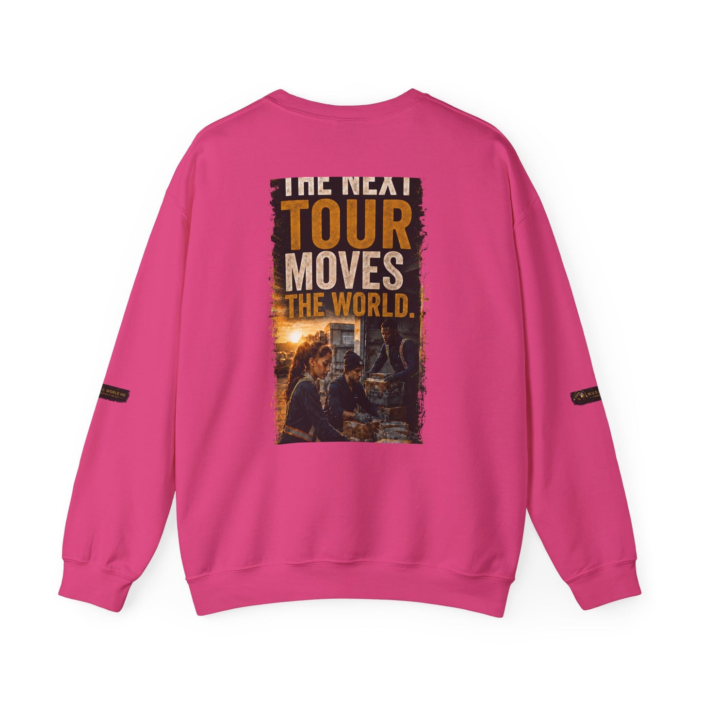 Postal Music — The Next Tour Core Crewneck Sweatshirt — Color Group 2 of 3