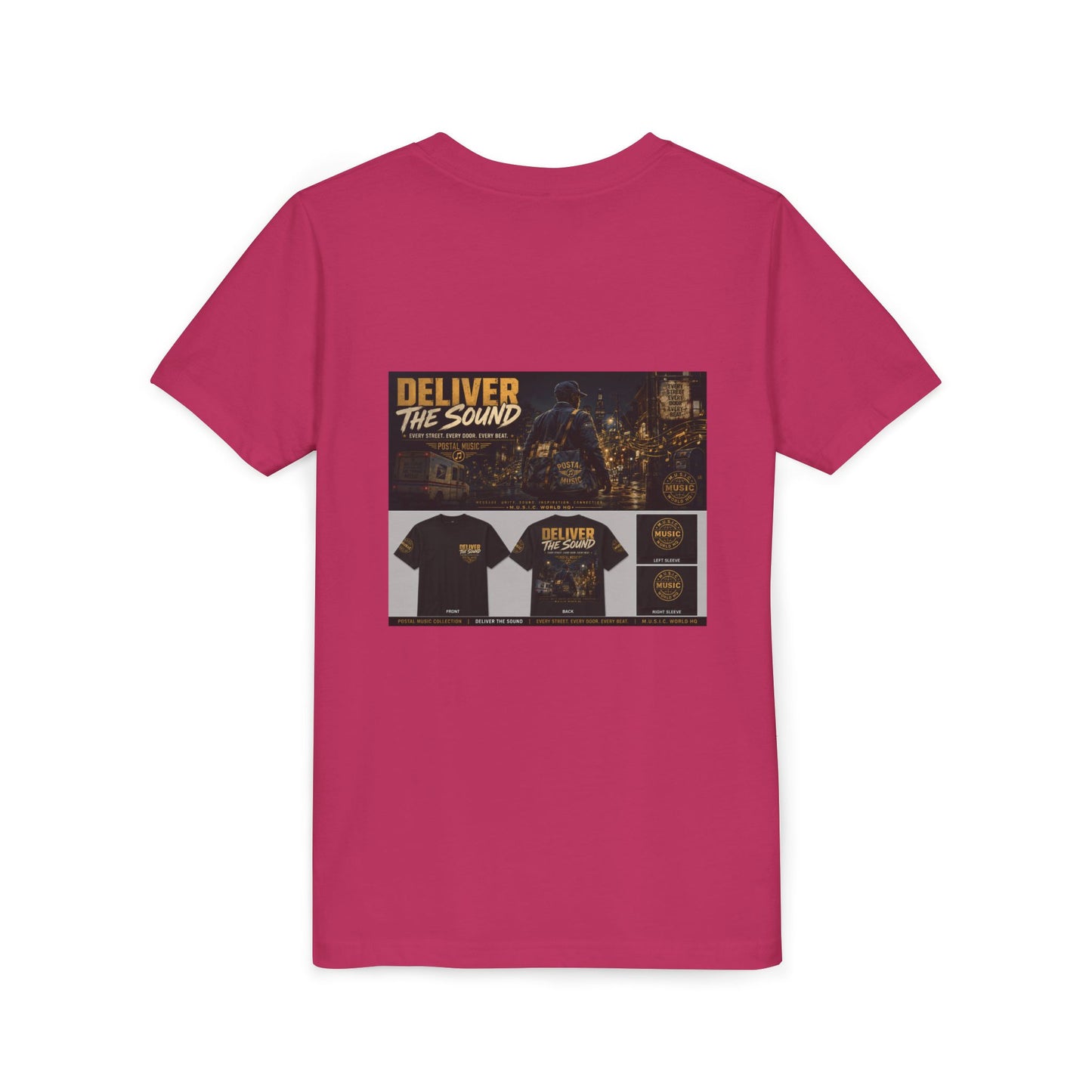 Postal Music — Deliver the Sound — Youth T-Shirt