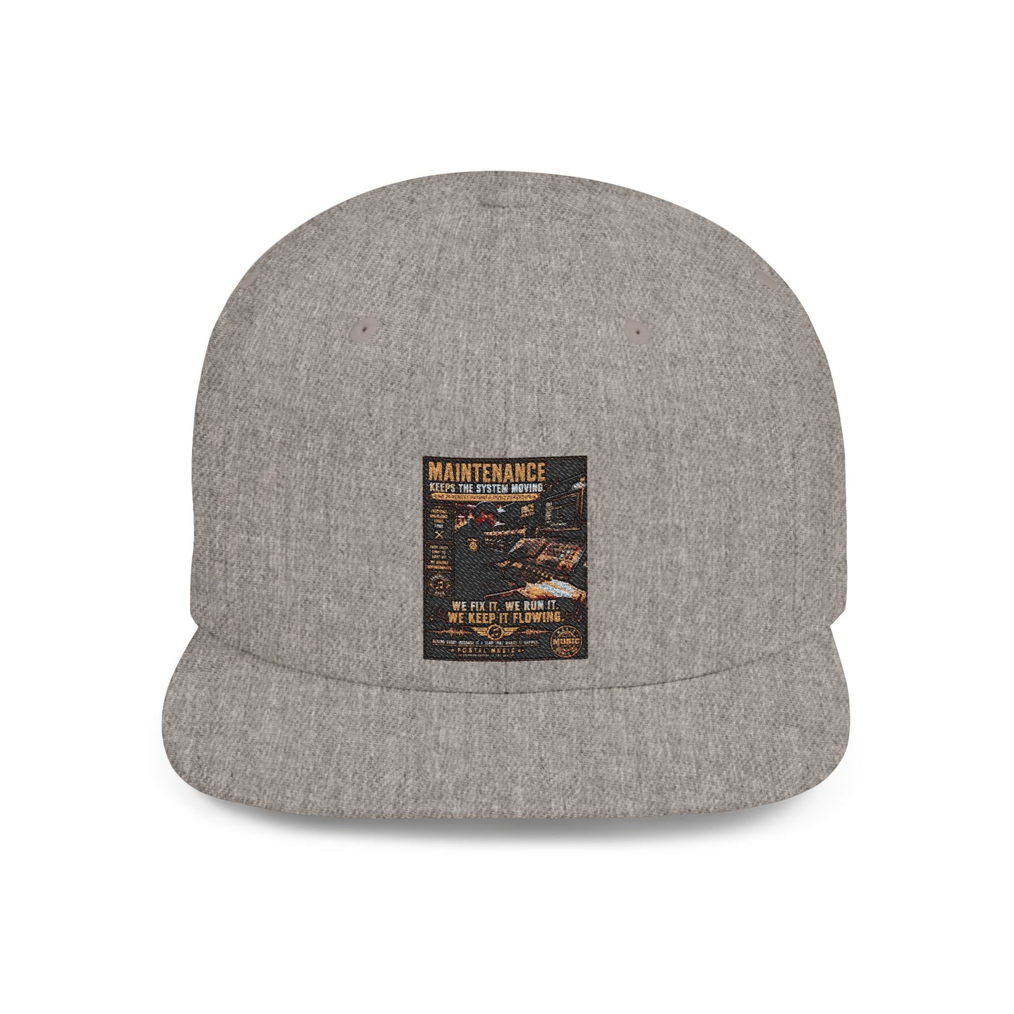 Postal Music — Maintenance Keeps the System Moving — Flat-Bill Snapback