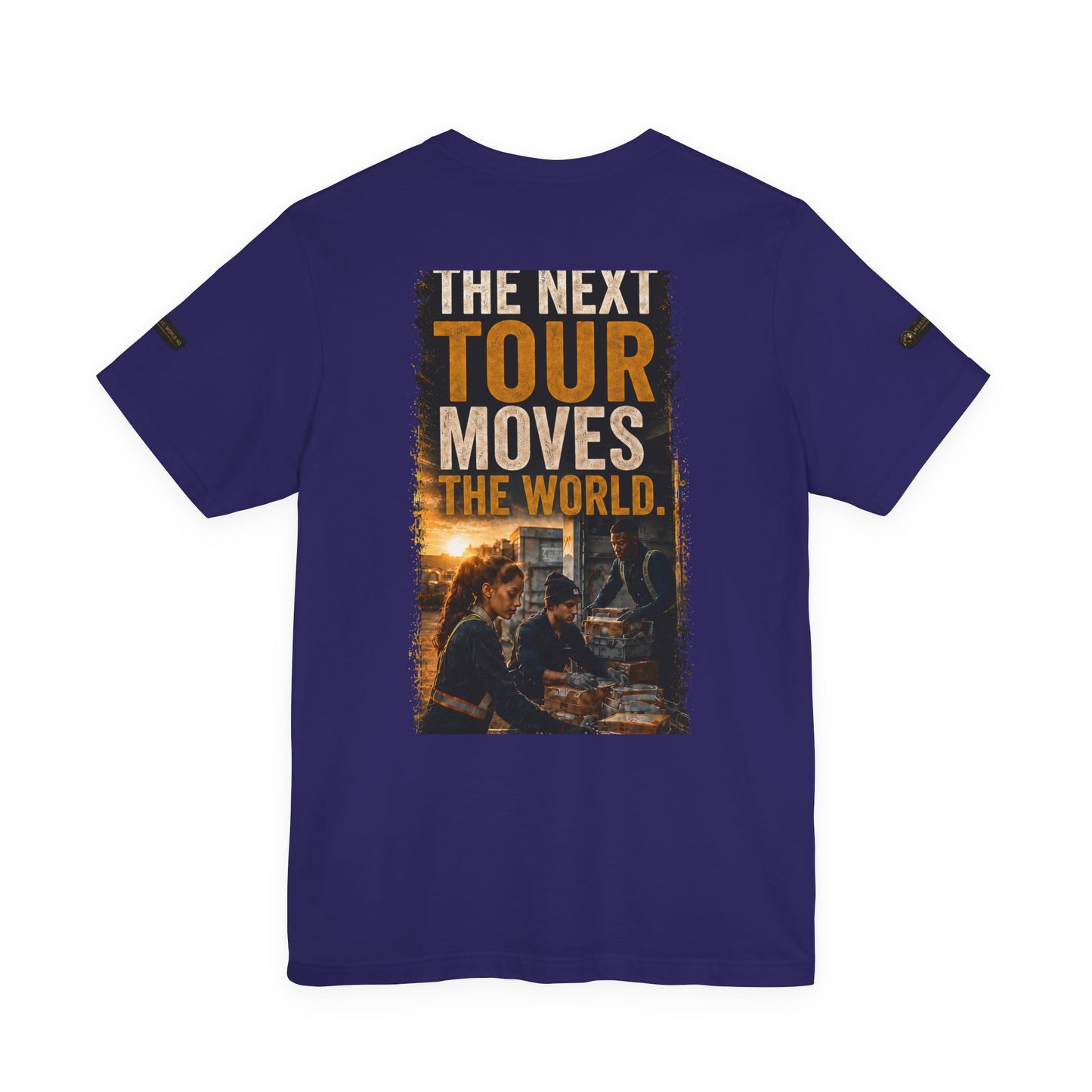Postal Music — The Next Tour Premium Unisex T-Shirt — Color Group 10 of 11