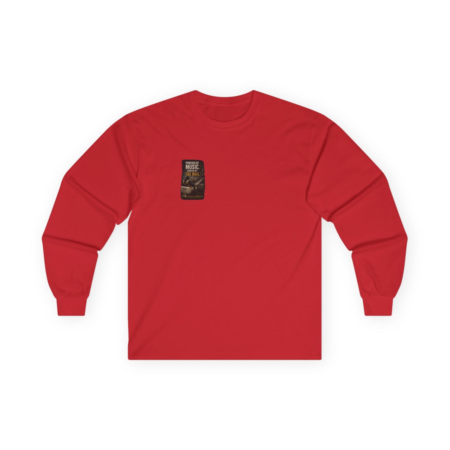 Postal Music - Powered by Music Long Sleeve Tee