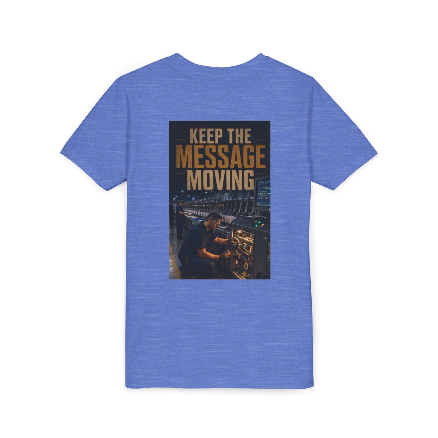 Postal Music — Keep the Message Moving — Youth T-Shirt