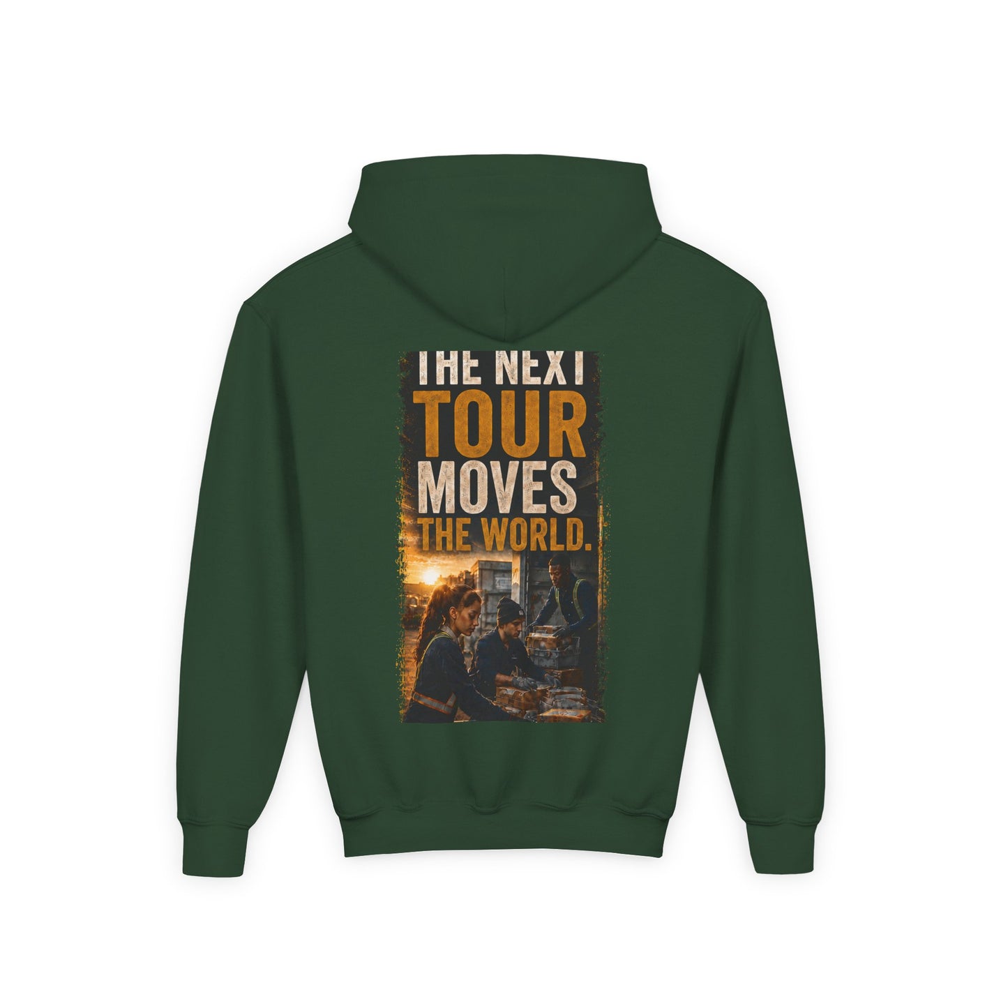 Postal Music — The Next Tour Youth Hoodie