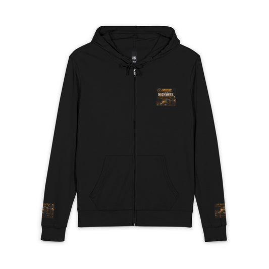 Postal Music — Music Is the Highway — Full-Zip Hoodie