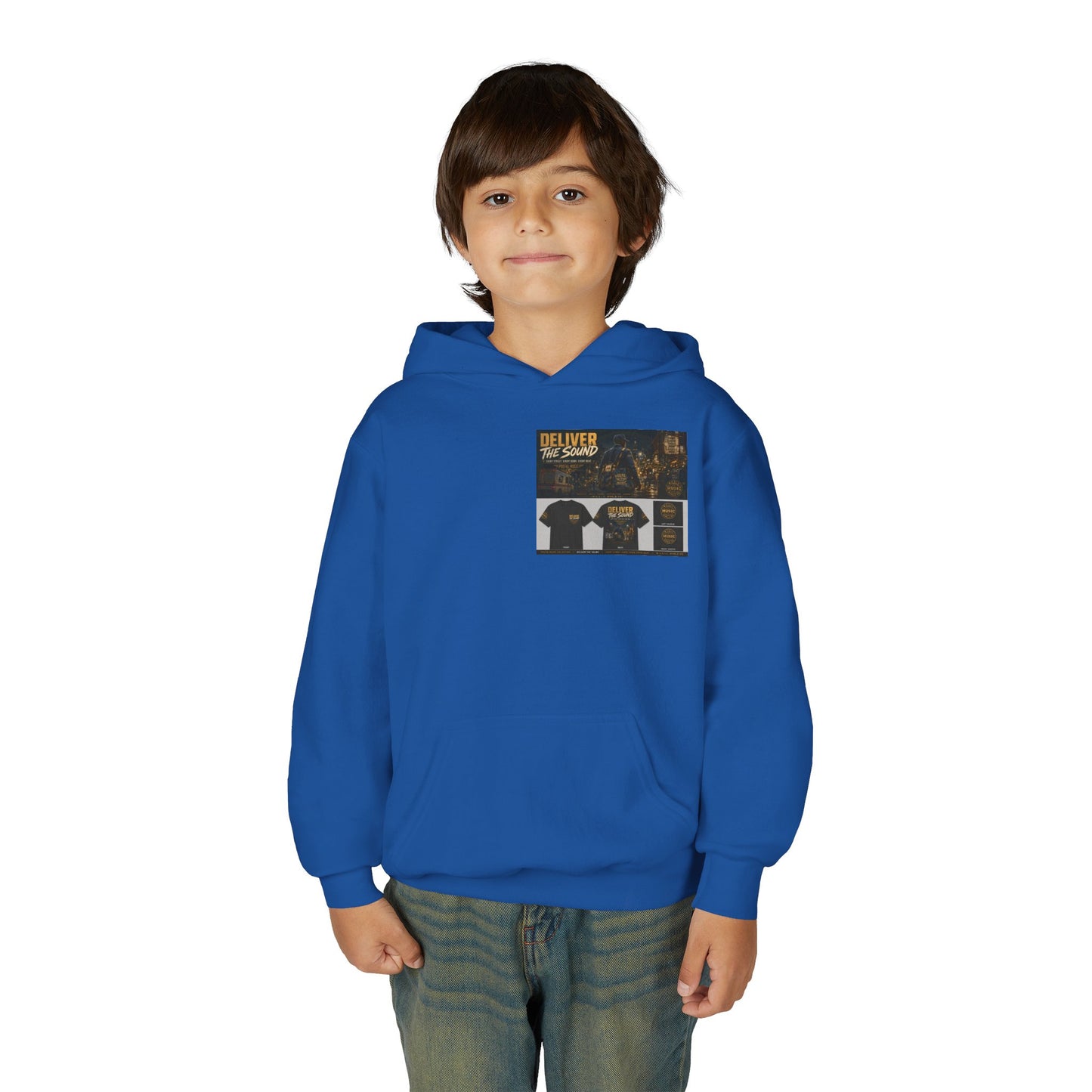 Postal Music — Deliver the Sound — Youth Hoodie