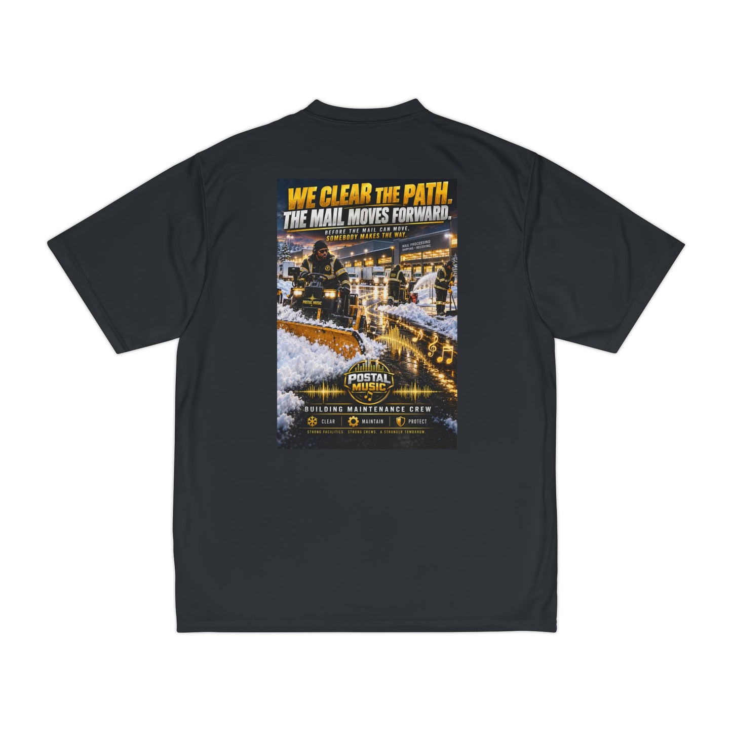 Postal Music - We Clear the Path - Men's Performance T-Shirt