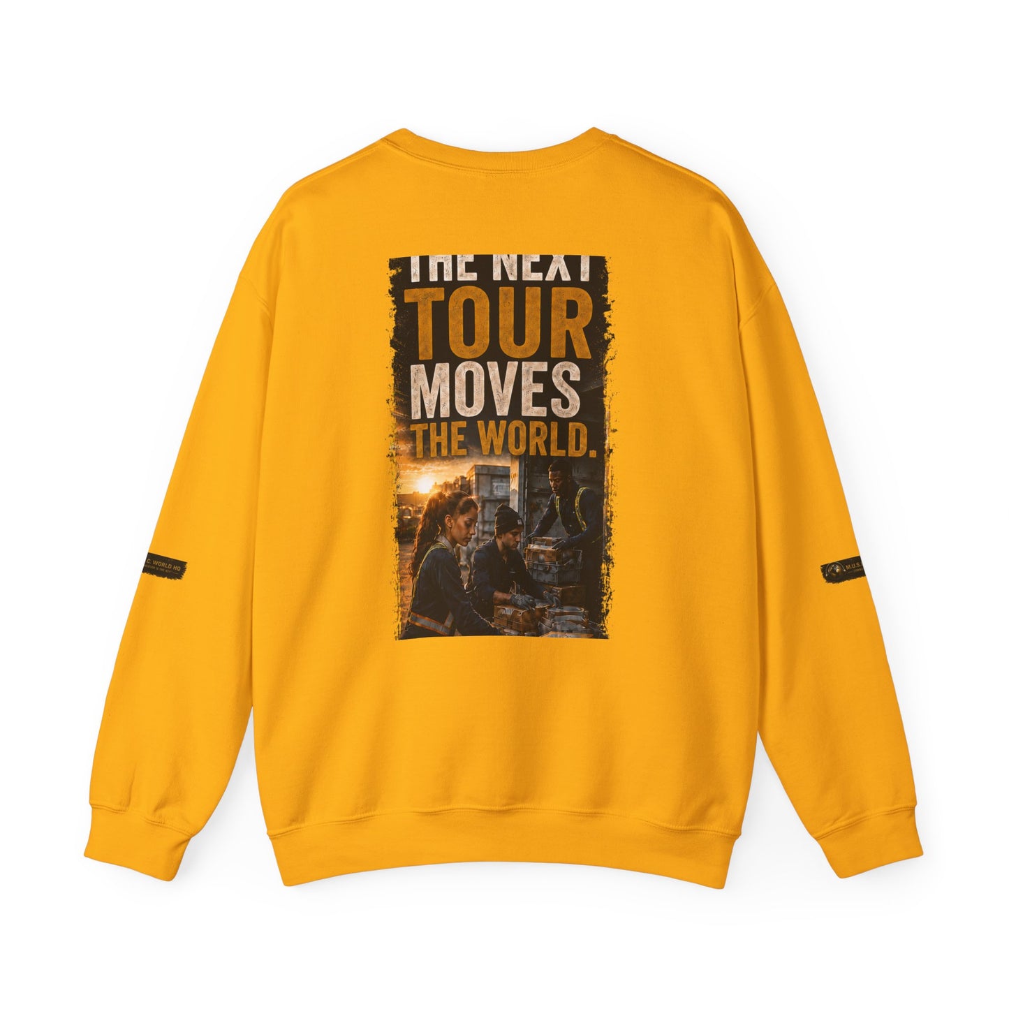 Postal Music — The Next Tour Core Crewneck Sweatshirt — Color Group 1 of 3