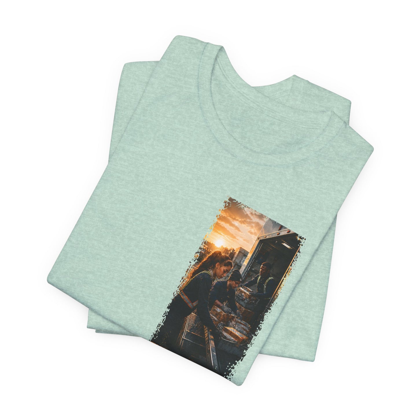 Postal Music — The Next Tour Premium Unisex T-Shirt — Color Group 6 of 11