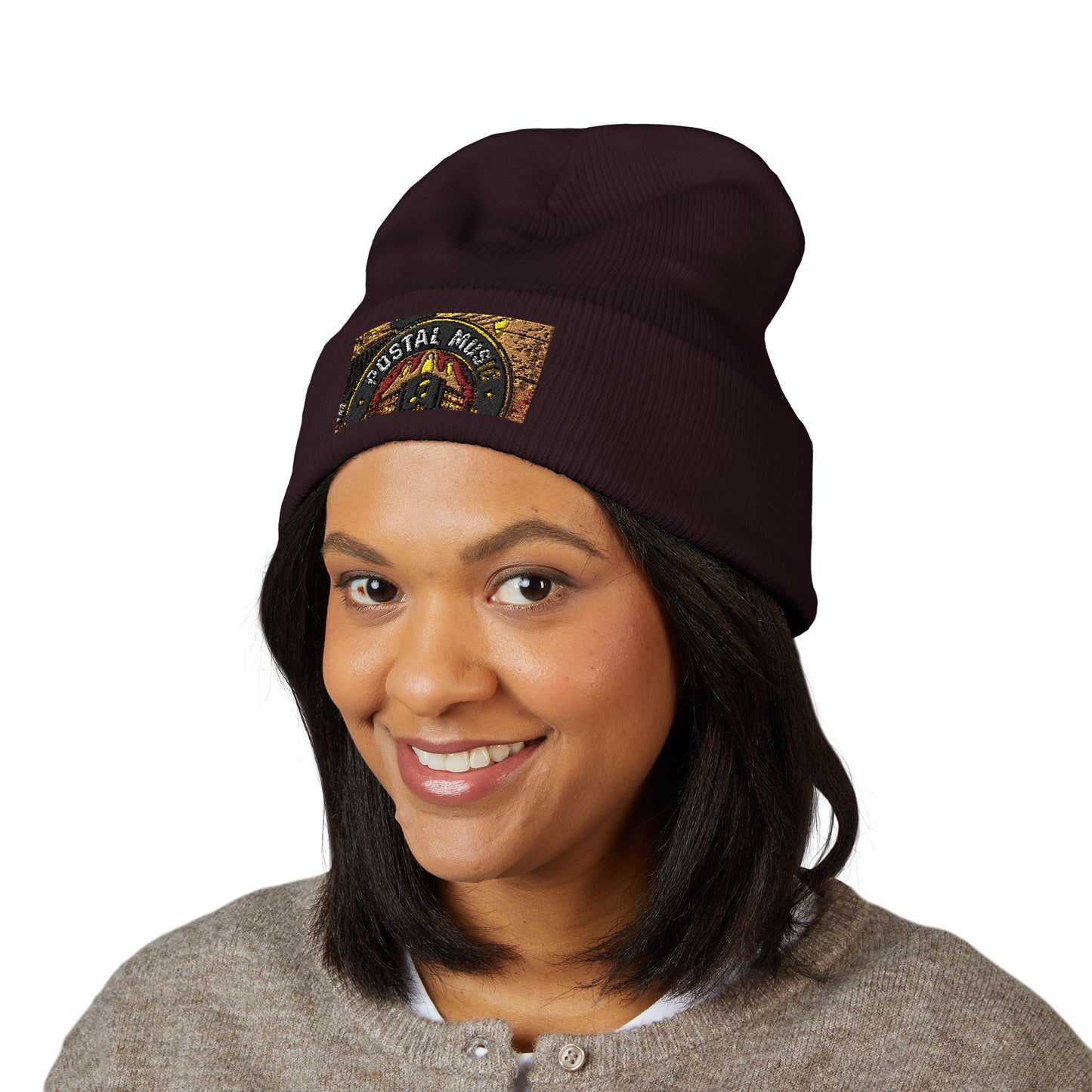 Postal Music - We Set the Stage - Classic Cuffed Knit Beanie