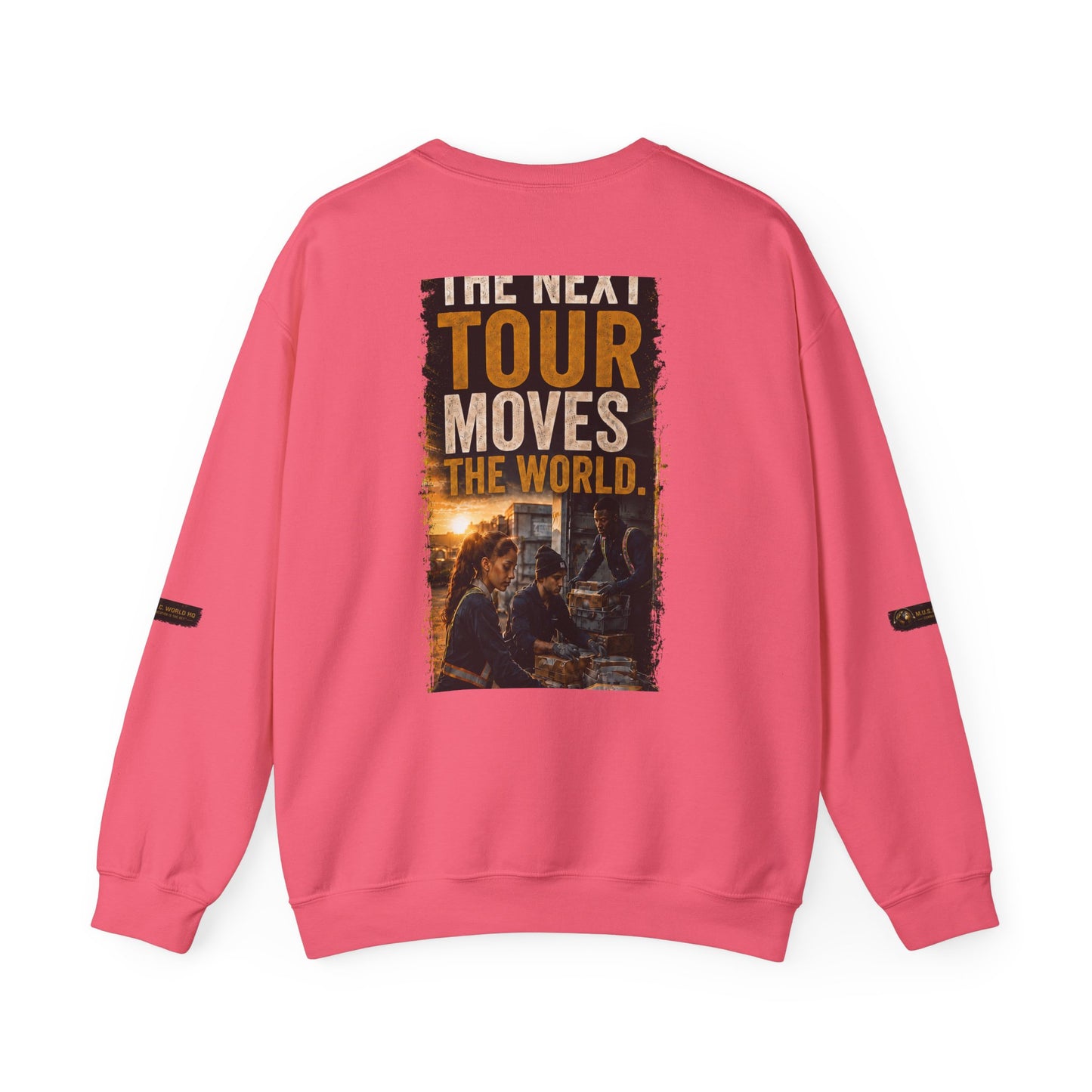 Postal Music — The Next Tour Core Crewneck Sweatshirt — Color Group 3 of 3