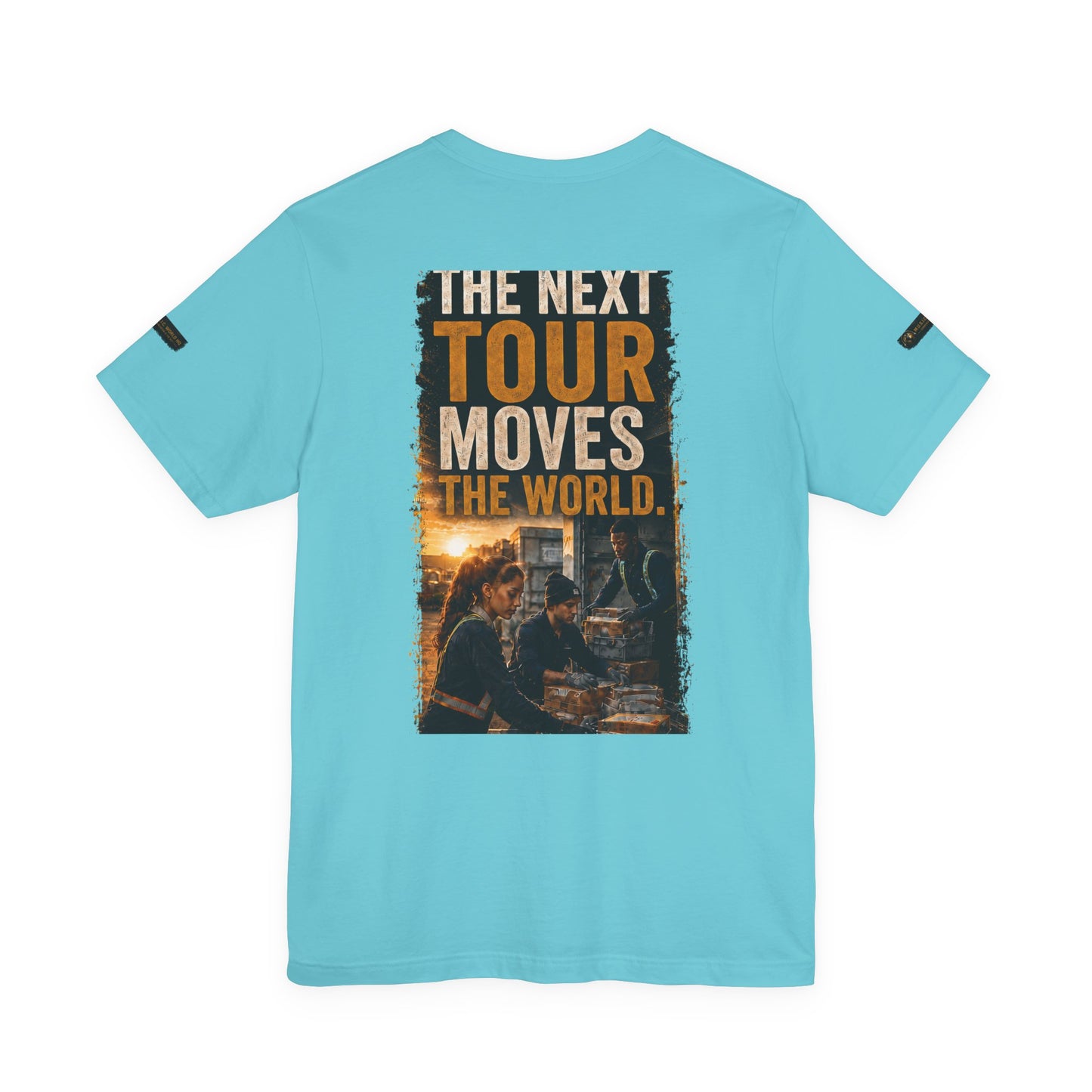 Postal Music — The Next Tour Premium Unisex T-Shirt — Color Group 10 of 11