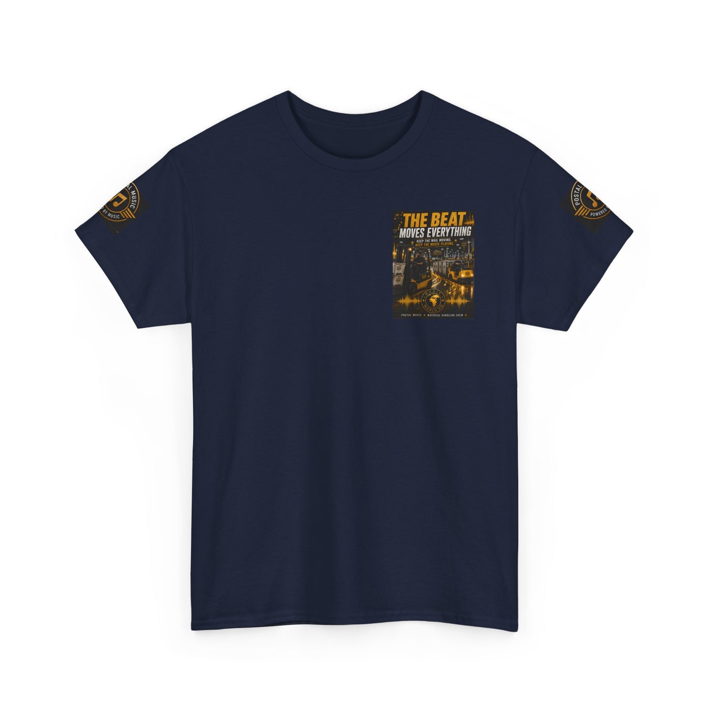 The Beat Moves Everything — Men's T-Shirt | Postal Music
