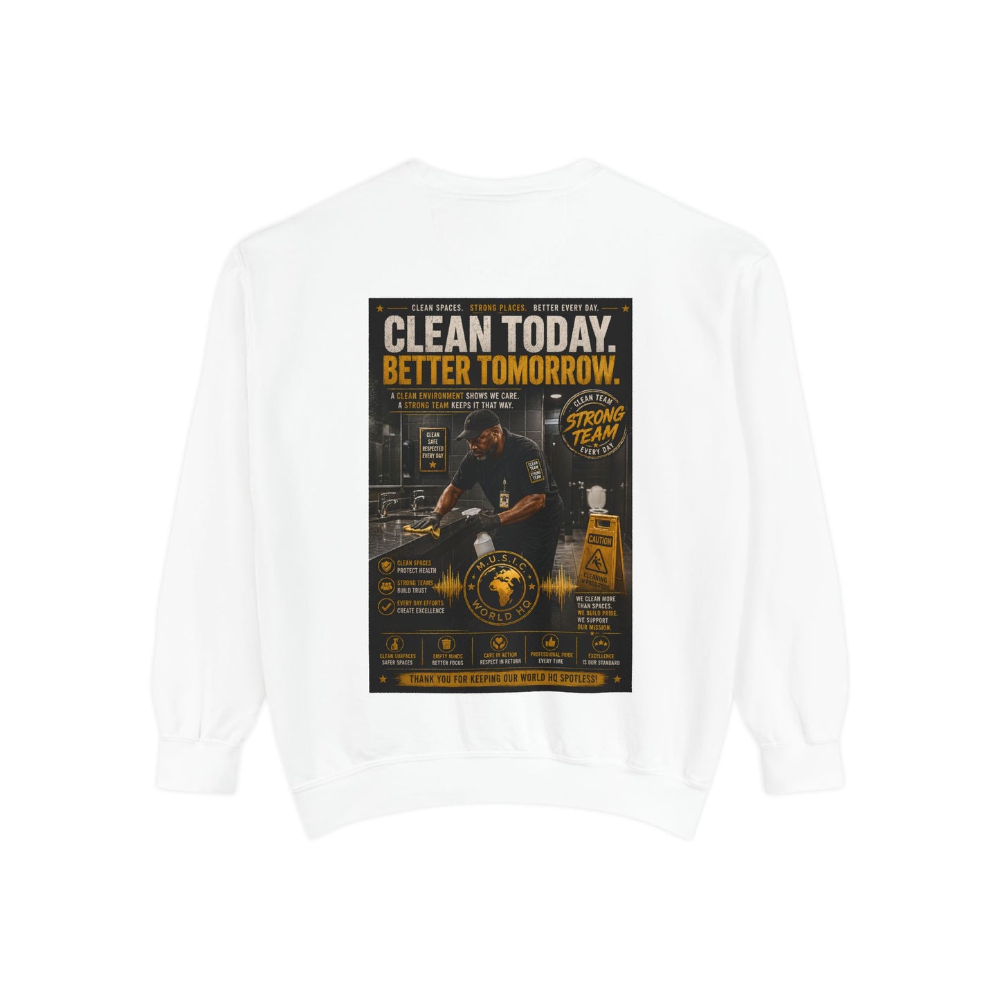 Unisex Garment-Dyed Sweatshirt