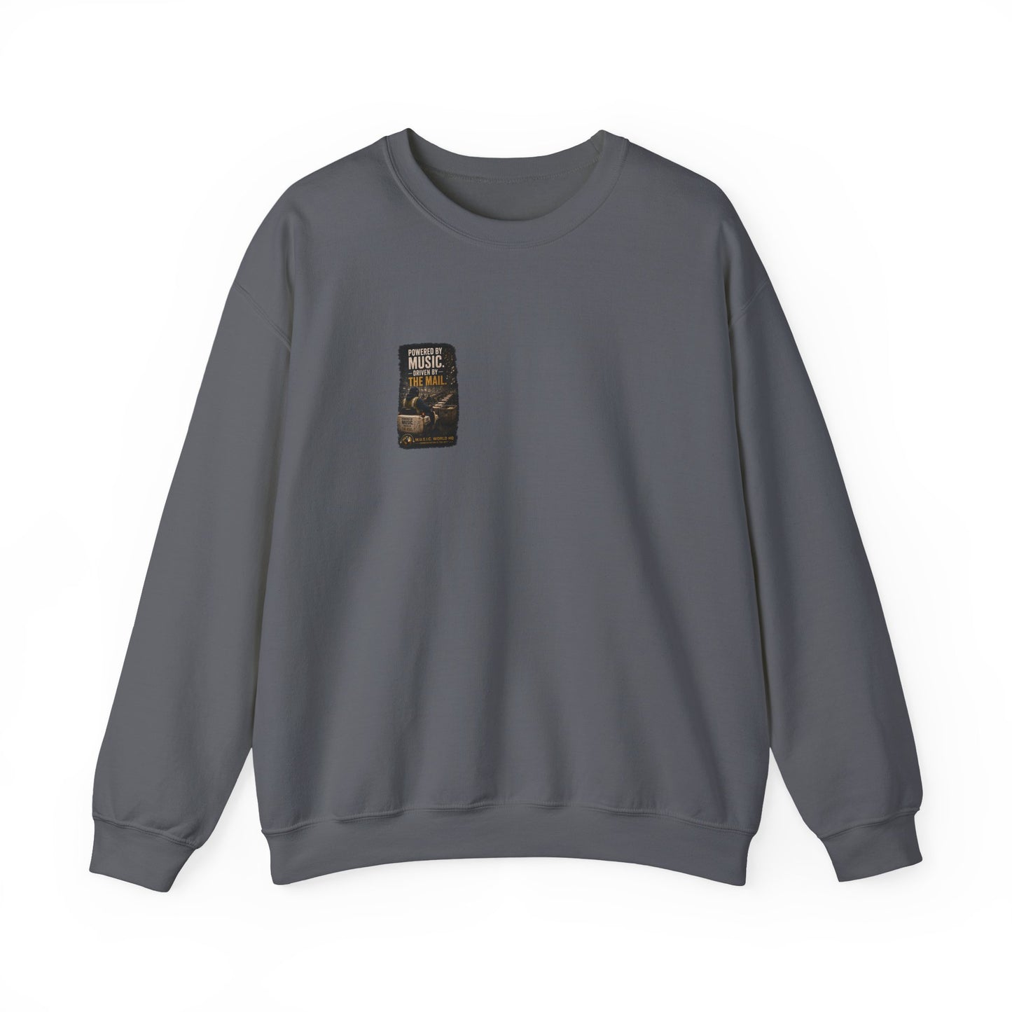 Postal Music - Powered by Music Crewneck Sweatshirt - Colorways A