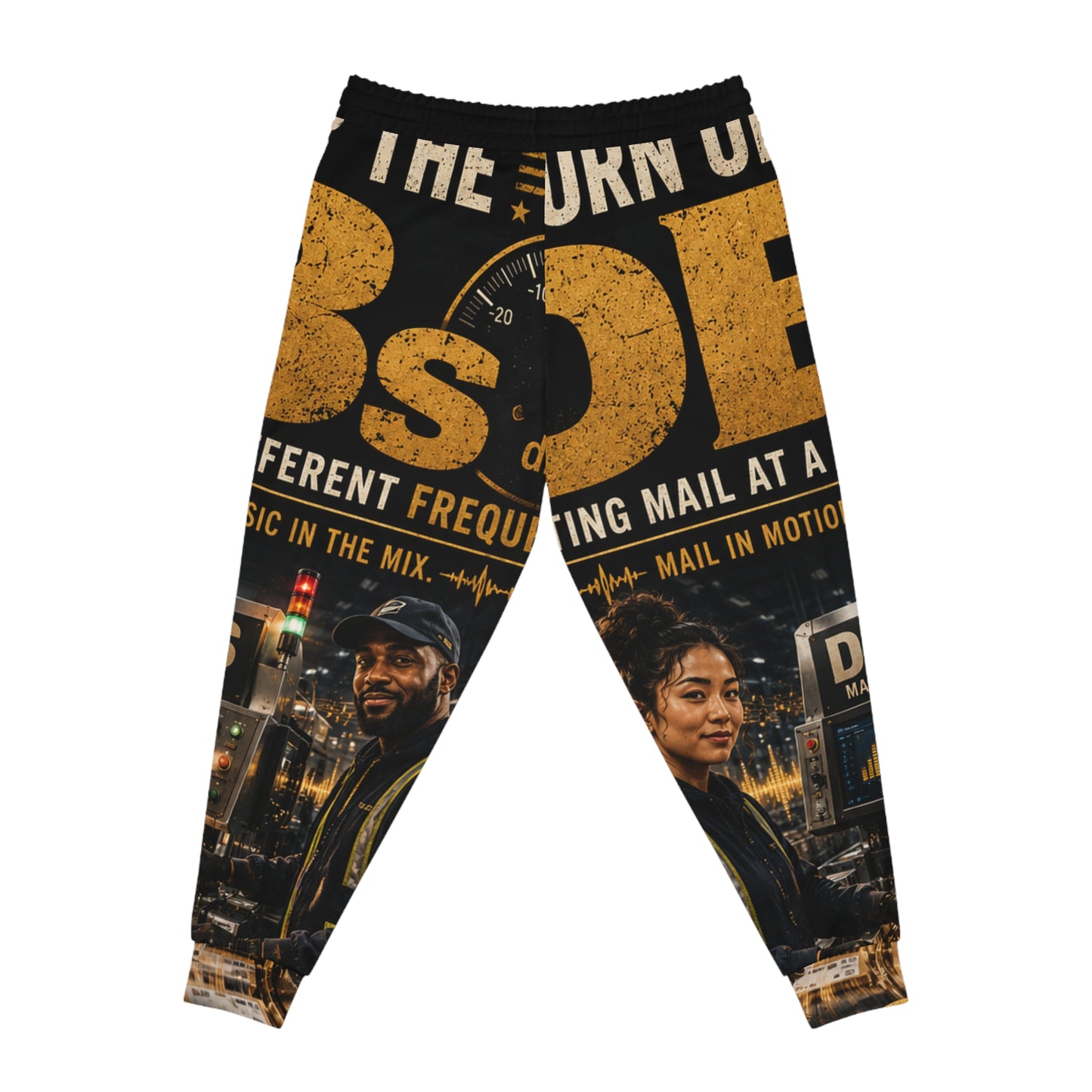 Turn Up the DBs — Women's AOP Jogger Pants (Matching Set Bottom)