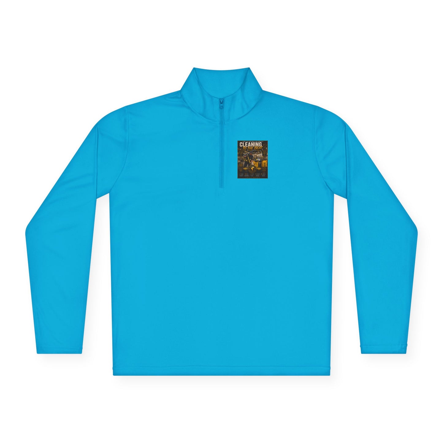 Cleaning to the Beat — Quarter-Zip Pullover