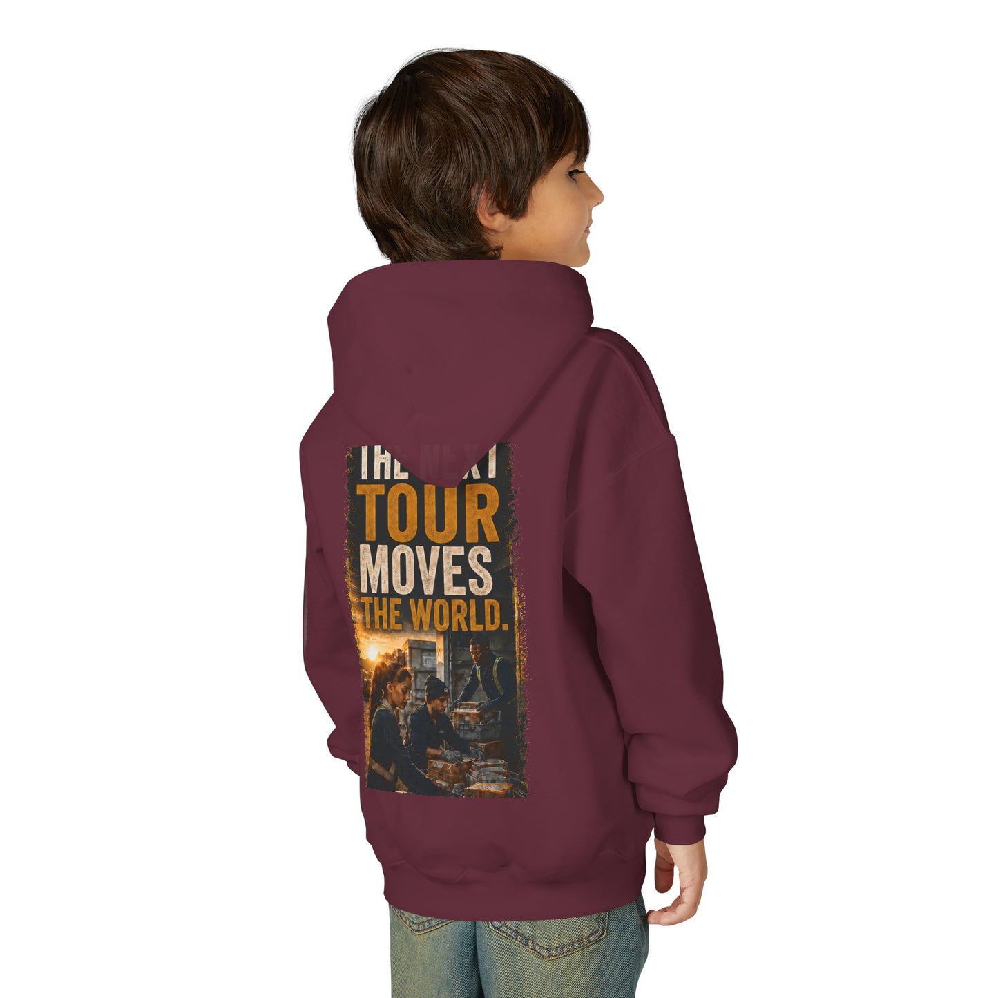 Postal Music — The Next Tour Youth Hoodie