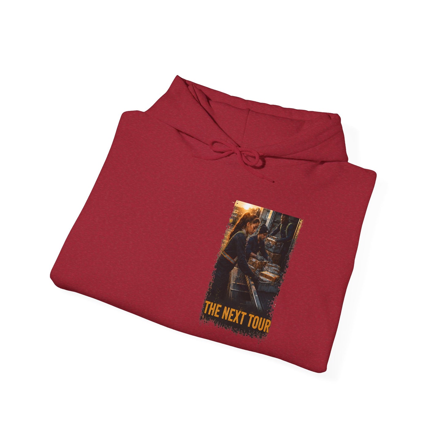 Postal Music - The Next Tour Core Pullover Hoodie - Color Group 1A Alternate Ash Route