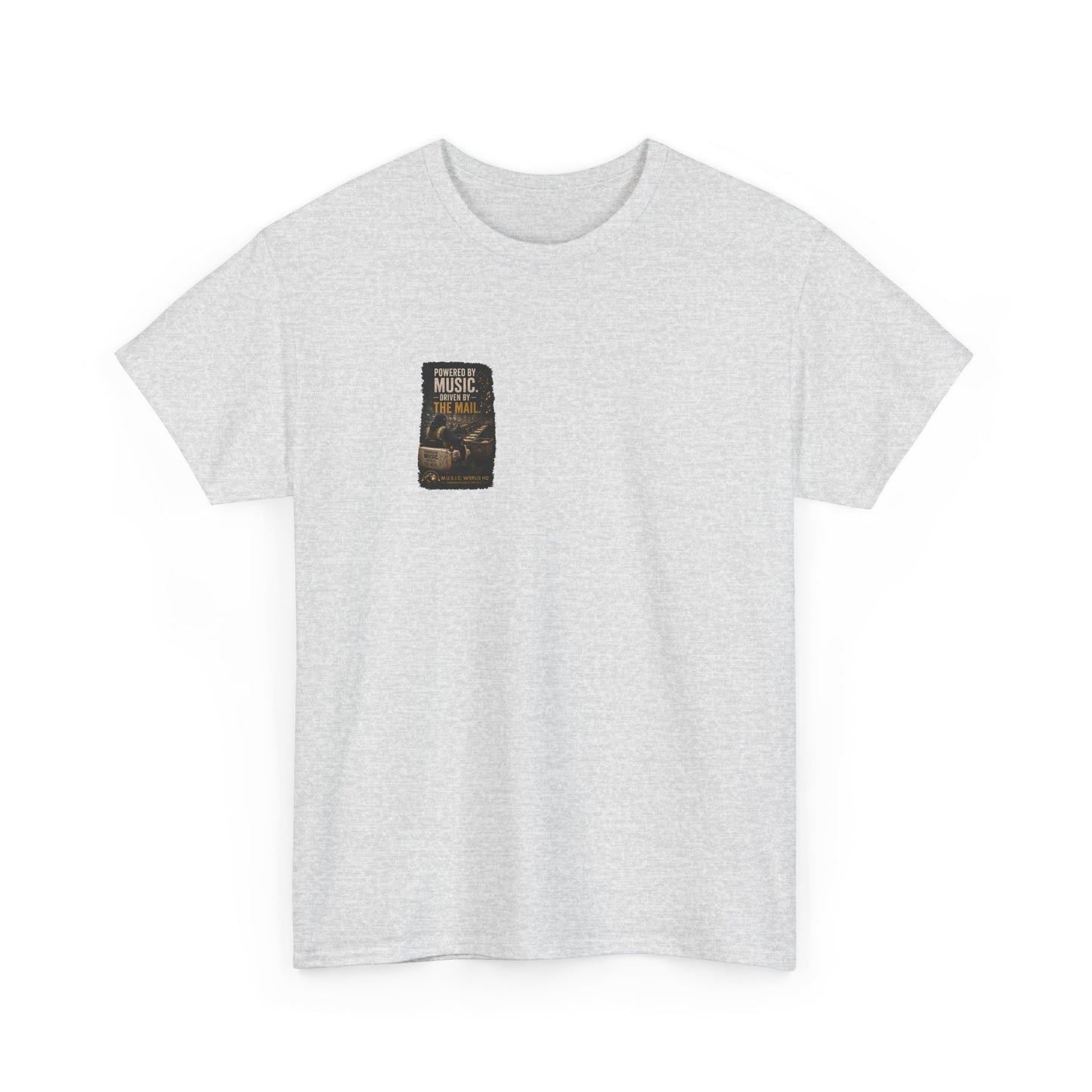 Postal Music - Powered by Music Premium T-Shirt - Colorways A